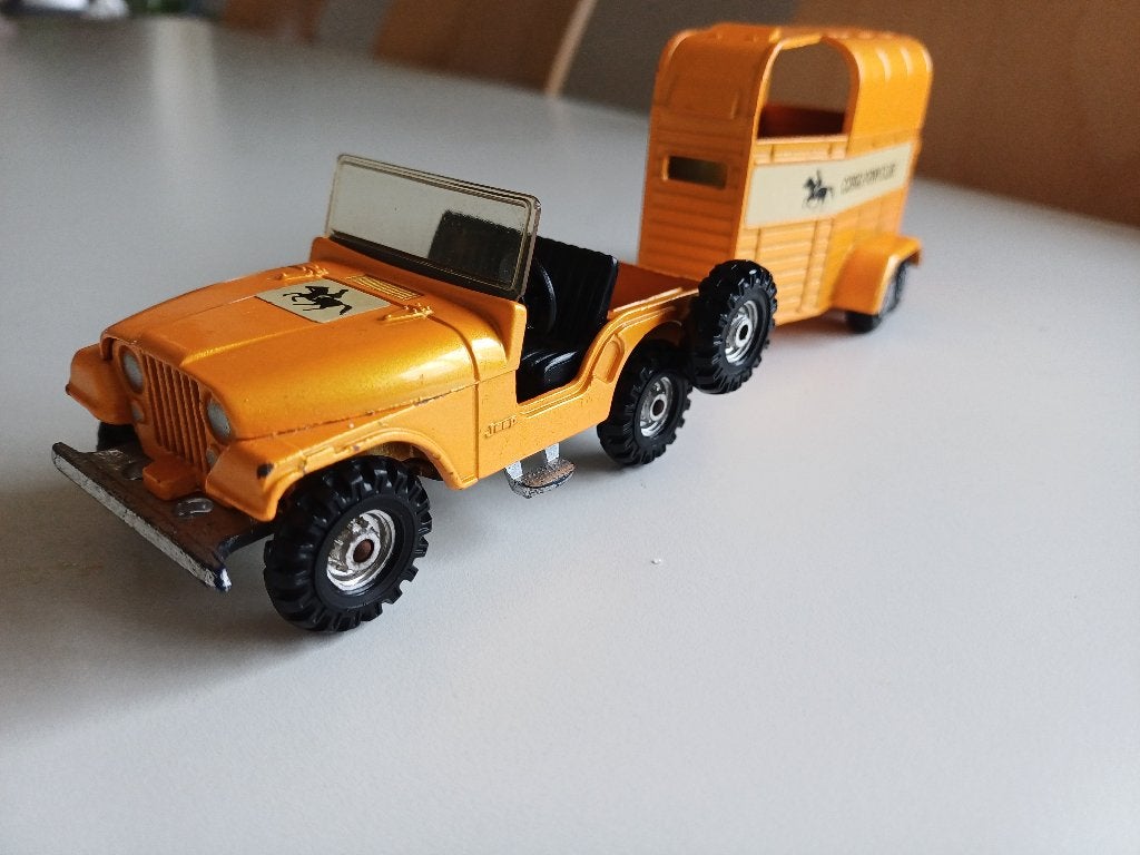 Corgi toys jeep pony club nette staat, Ophalen of Verzenden, Gebruikt, Auto, Corgi