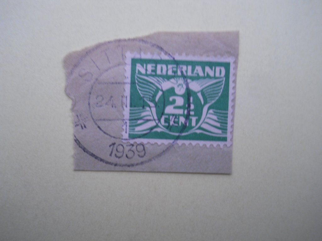 Nederland 1925 Vliegende duif Nvph.174 Rondstempel Sittard, Ophalen of Verzenden, T/m 1940, Gestempeld