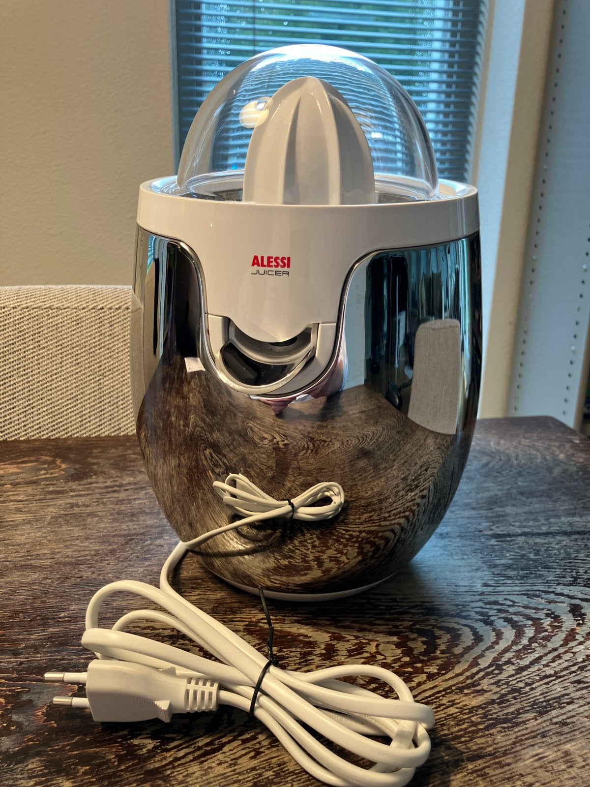 Alessi citruspers (‘juicer’) SG63 in zeer nette staat, Ophalen, Zo goed als nieuw, Citruspers