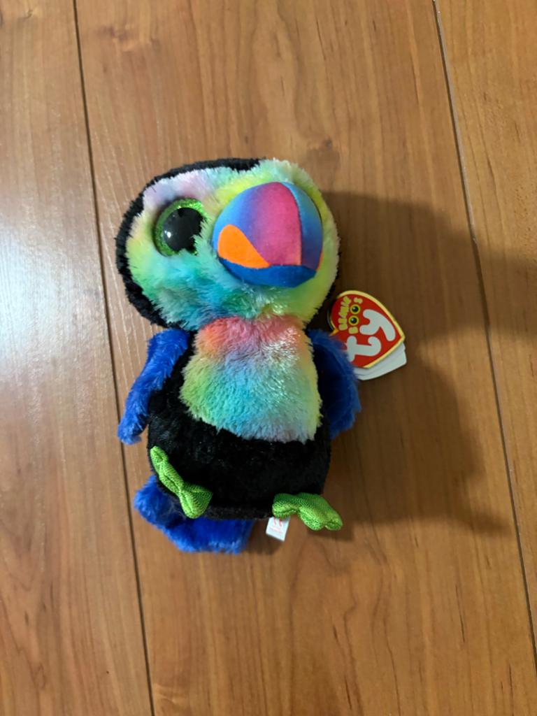Ty Beanie Boo Beaks Toekan - Nieuw met kaartje, Overige typen, Nieuw, Ophalen of Verzenden, Met label
