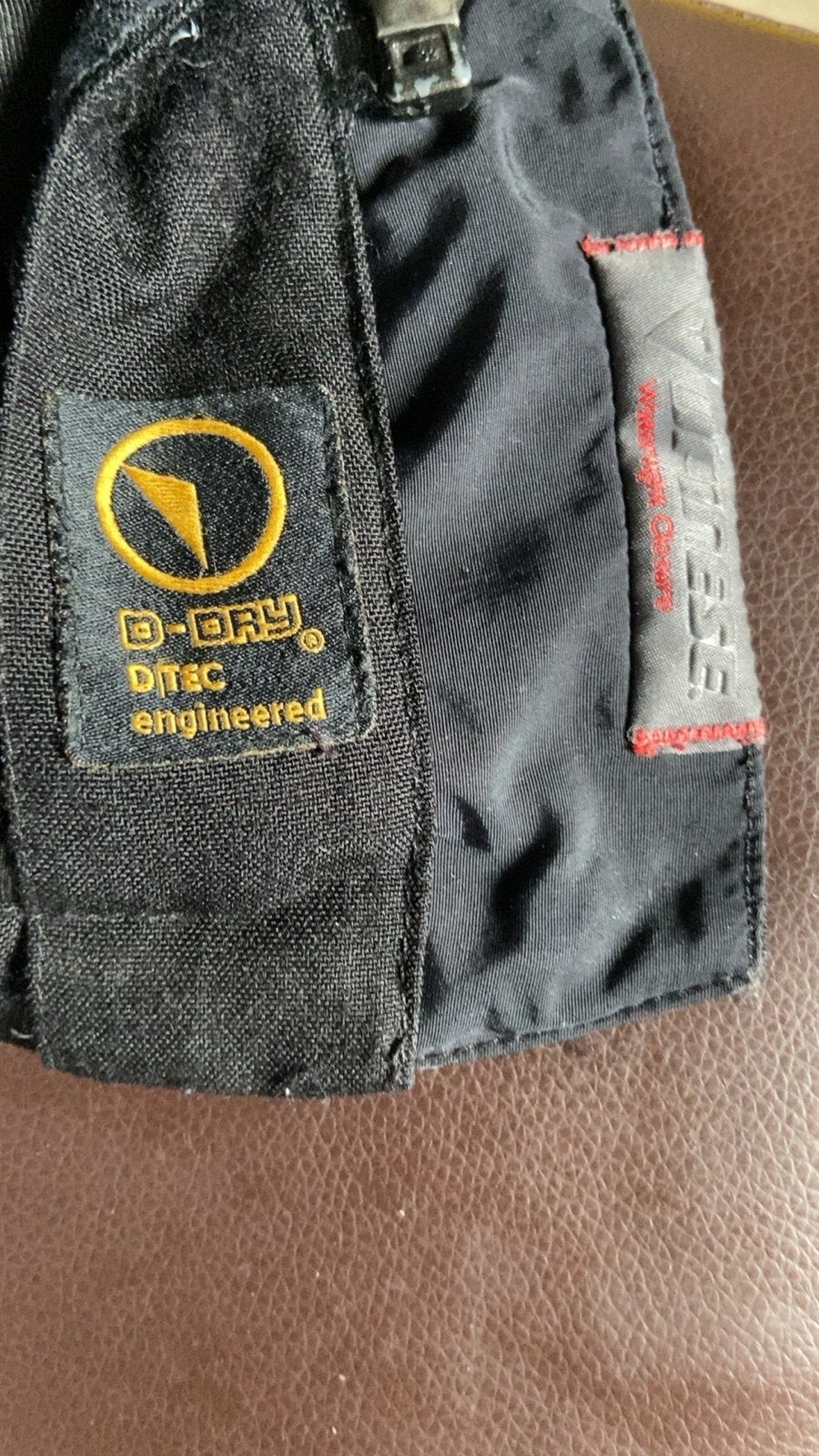Dainese D-Dry textiel motorjas maat 50, Motoren, Ophalen, Tweedehands, Heren, Jas | textiel