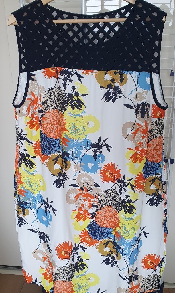 Dames jurk, Kleding | Dames, Overige kleuren, Maat 46/48 (XL) of groter, Nieuw, Onder de knie