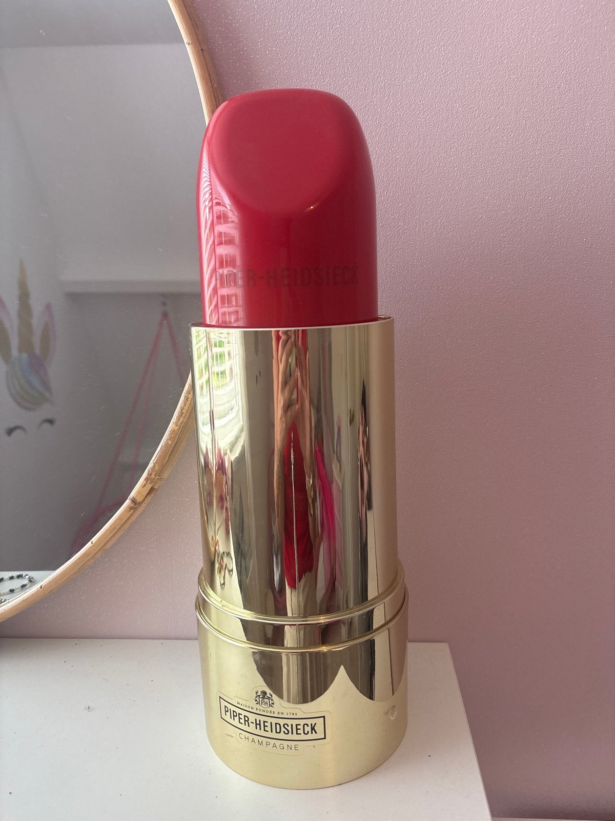 Piper-Heidsieck Champagne cooler Lipstick Collector's Item, Verzamelen, Ophalen of Verzenden, Zo goed als nieuw