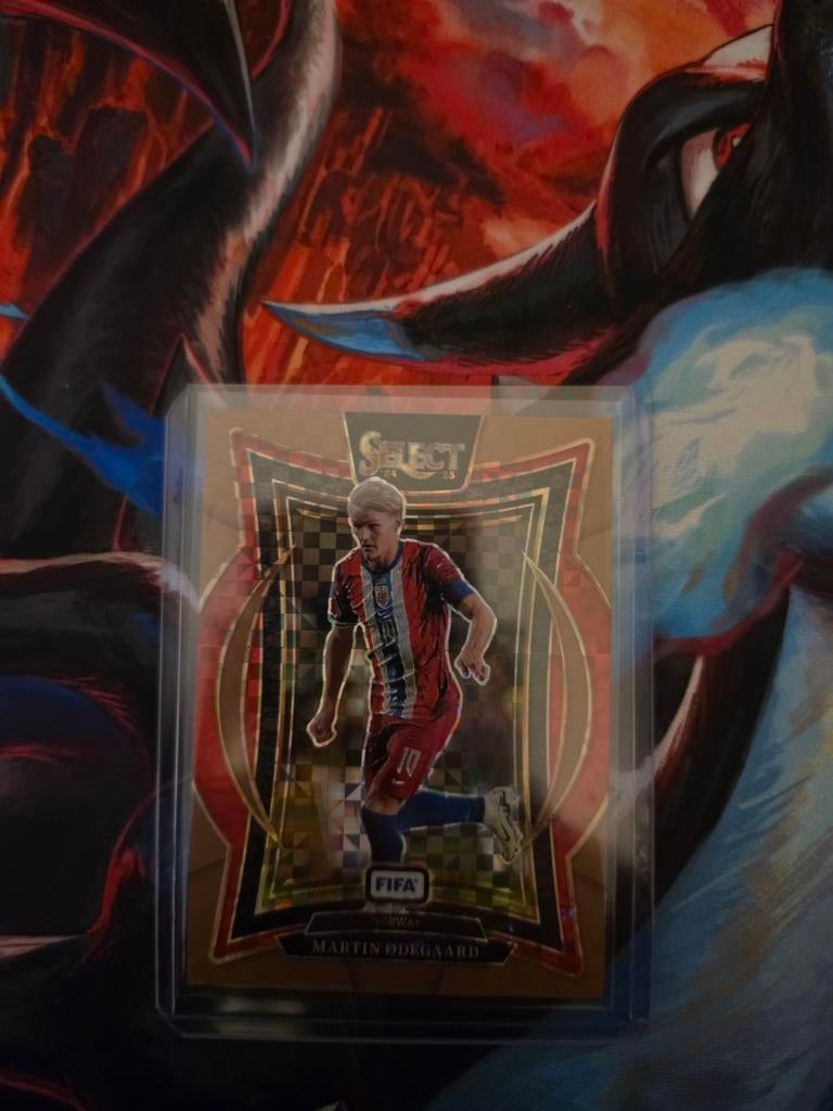 Martin Ødegaard Panini Select FIFA Soccer Kaart 45/75, Ophalen of Verzenden, Zo goed als nieuw, Overige sporten, Spelerskaart