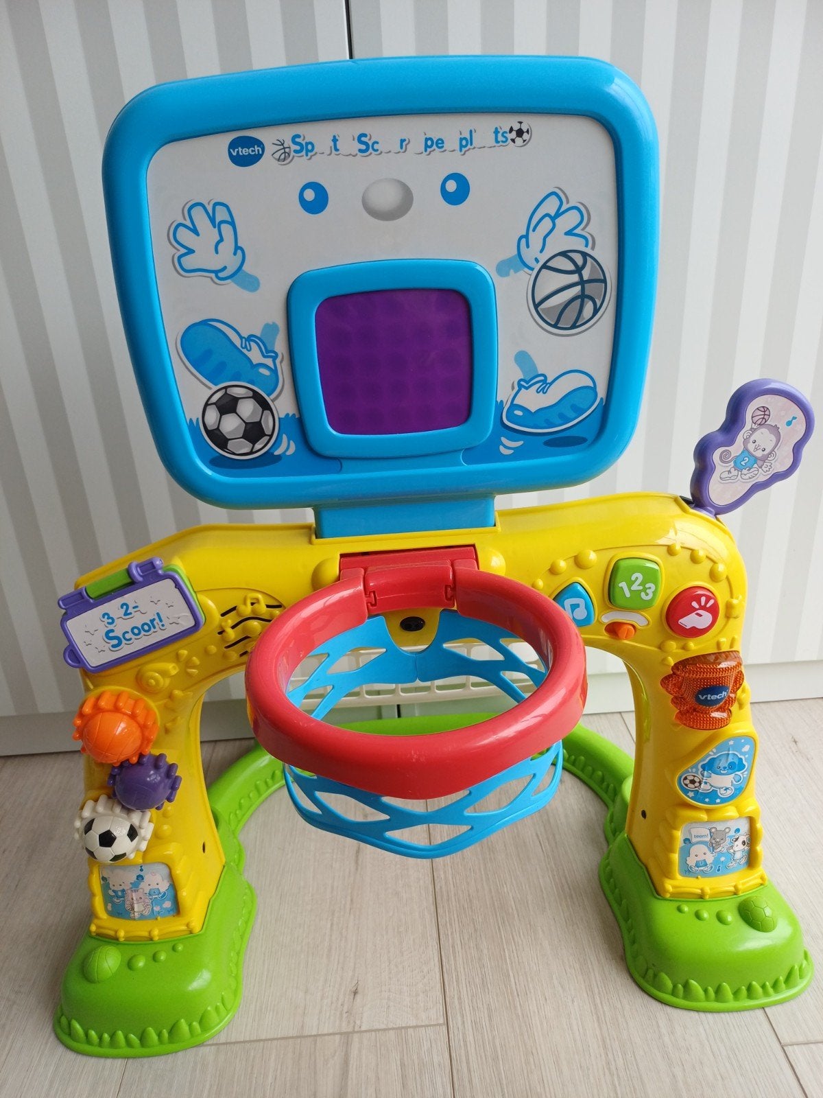 VTech 2-in-1 Sports Centre - Geluid & Licht, Ophalen of Verzenden, Gebruikt, 6 maanden tot 2 jaar