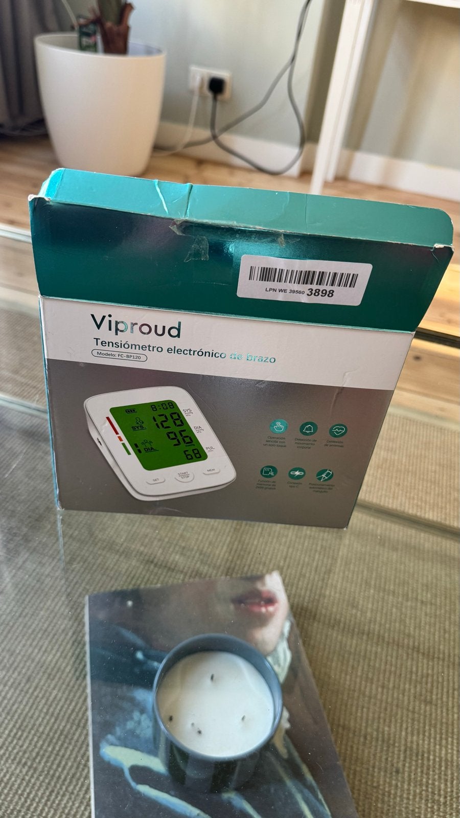 Viproud Elektronische Bloeddrukmeter | zo goed als nieuw, Ophalen of Verzenden, Zo goed als nieuw, Overige typen