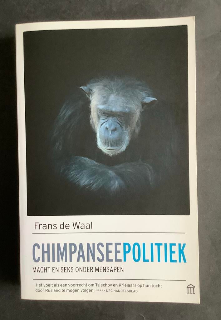 FRANS DE WAAL - CHIMPANSEEPOLITIEK, Boeken, Ophalen of Verzenden, Zo goed als nieuw