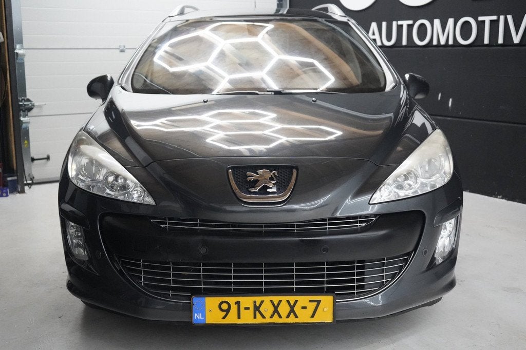 Peugeot 308 SW 1.6 VTi XS | 7 PERS | AIRCO | CRUISE, Auto's, Peugeot, Voorwielaandrijving, Gebruikt, Zwart, 4 cilinders