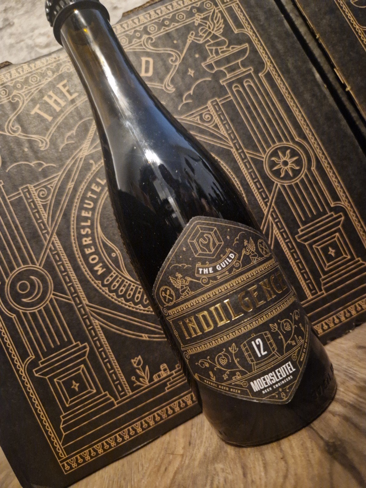 Moersleutel The Guild Indulgence 12 Barrel Aged Bier, Ophalen of Verzenden