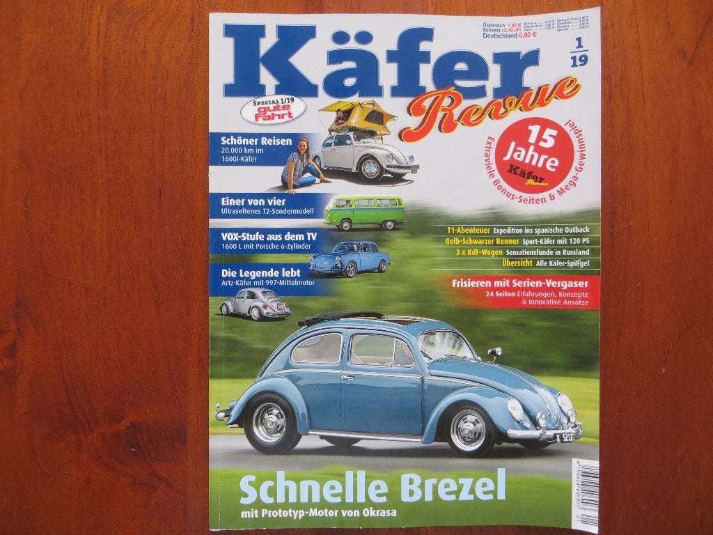 Special 1 2019 Gute Fahrt: Käfer Revue:  T1, 1303 S GSR, Ophalen of Verzenden, Nieuw, Volkswagen