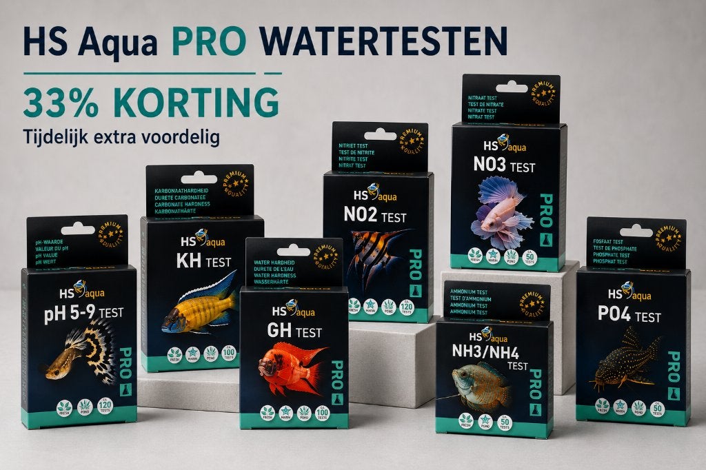 HS Aqua PRO watertesten - 33% korting, Dieren en Toebehoren, Vissen | Aquaria en Toebehoren, Nieuw, Overige typen, HS Aqua, Ophalen of Verzenden