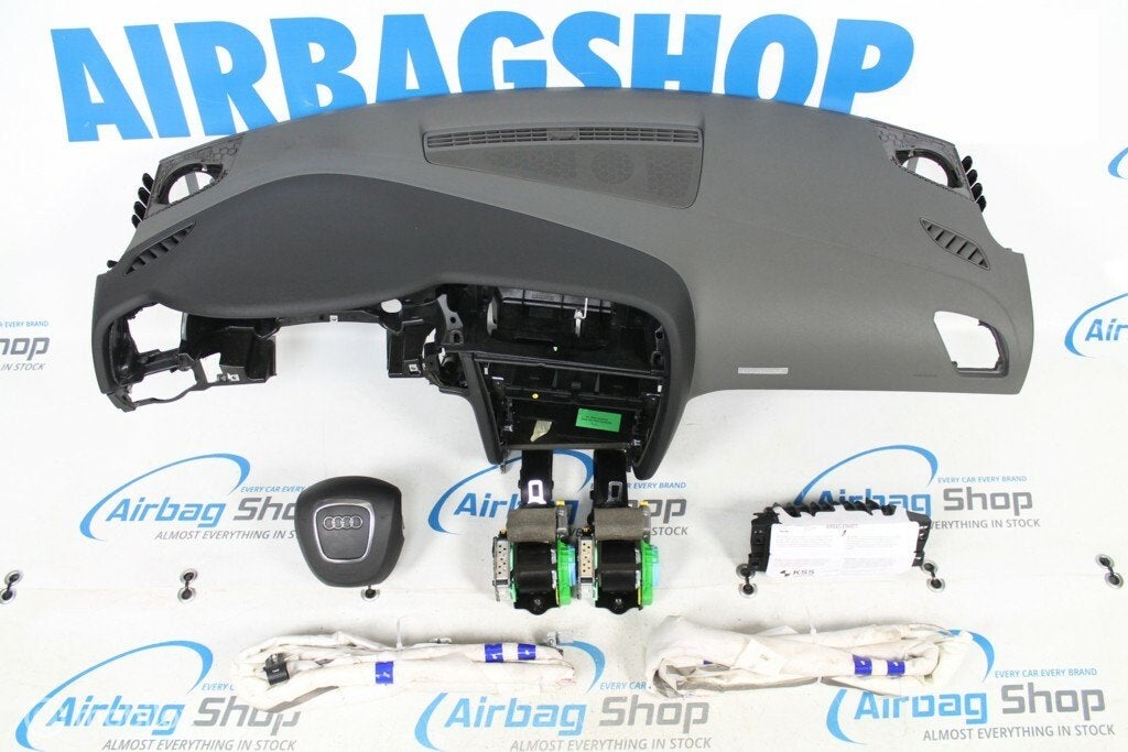 Airbag set - Dashboard grijs met dak airbags Audi A4 B8
