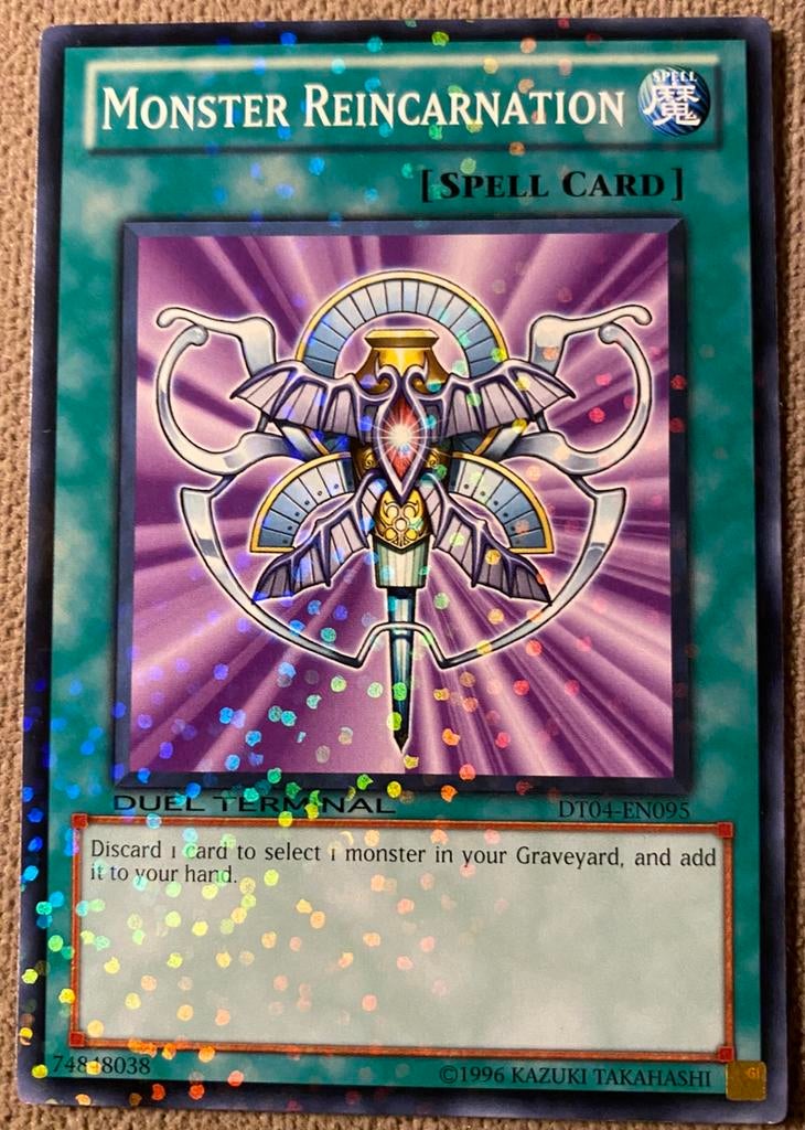 Yu-Gi-Oh! Monster Reincarnation DT04 Duel Promo !, Hobby en Vrije tijd, Verzamelkaartspellen | Yu-gi-Oh!, Ophalen of Verzenden