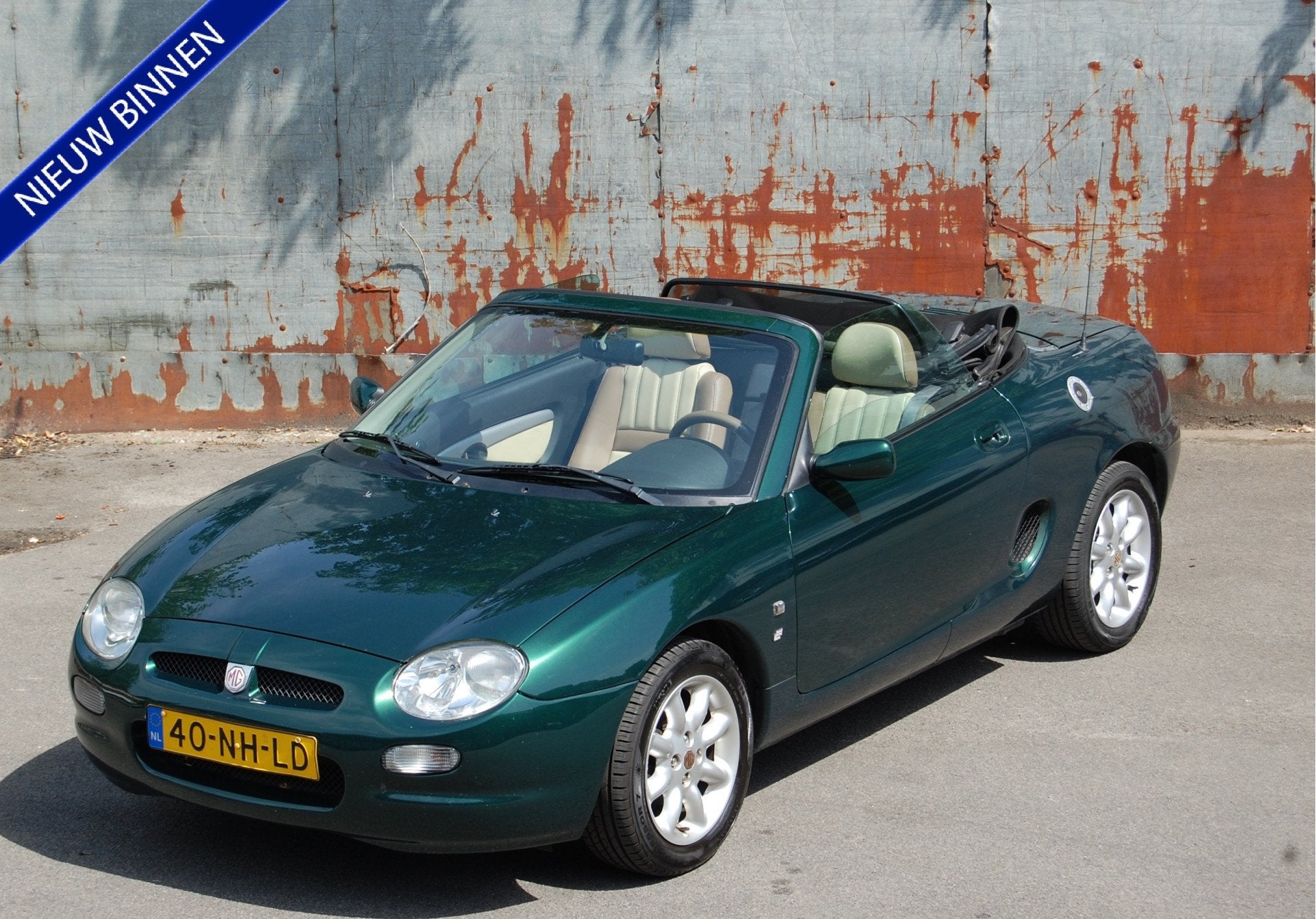 MG F 1.8i Cabrio / Leder / Carplay / Android / 2001, Auto's, MG, 13 km/l, Achterwielaandrijving, 4 cilinders, Cabriolet