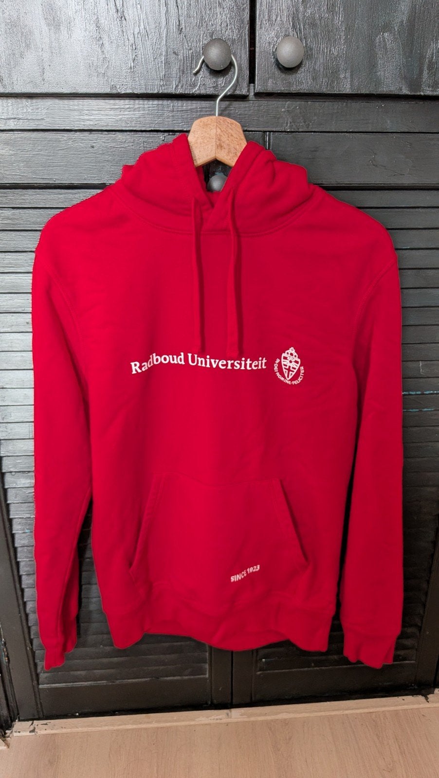 Unisex Radboud hoodie, Zo goed als nieuw, Radboud, Rood, Ophalen