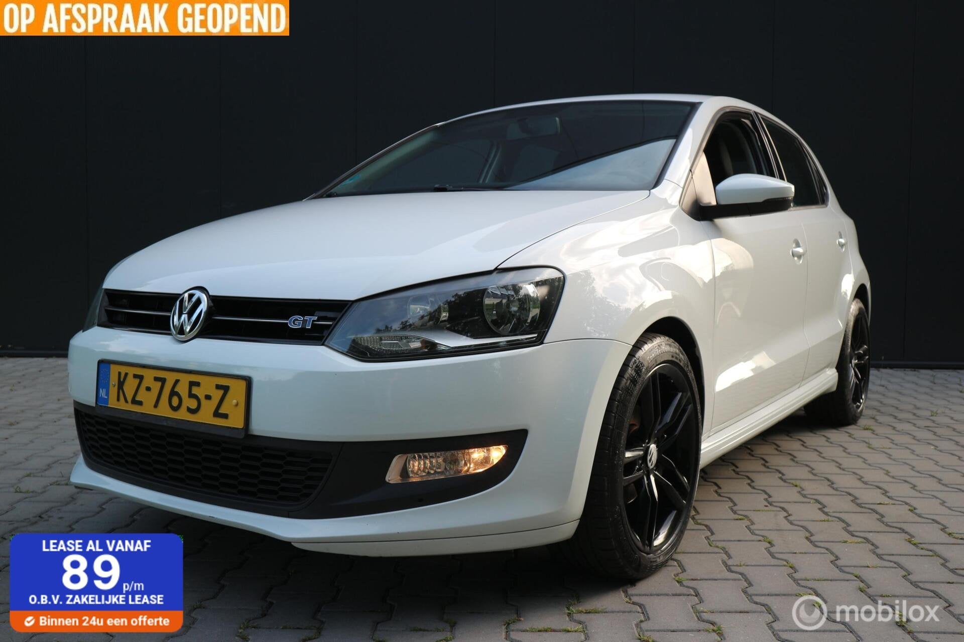 Volkswagen Polo 1.0 BlueMotion AIRCO/CRUISE-CONTROL/BJ-2017, Auto's, Voorwielaandrijving, 95 pk, Wit, Origineel Nederlands