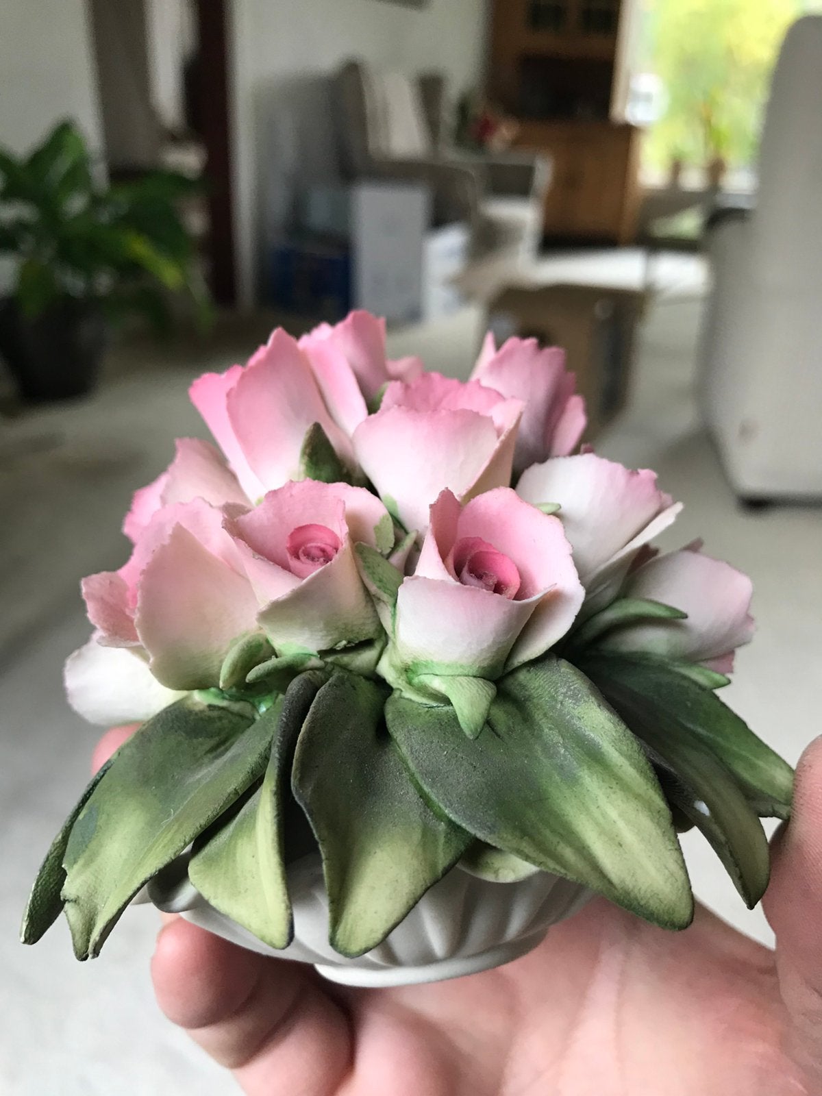 Capodimonte porselein beeldje, Antiek en Kunst, Ophalen of Verzenden