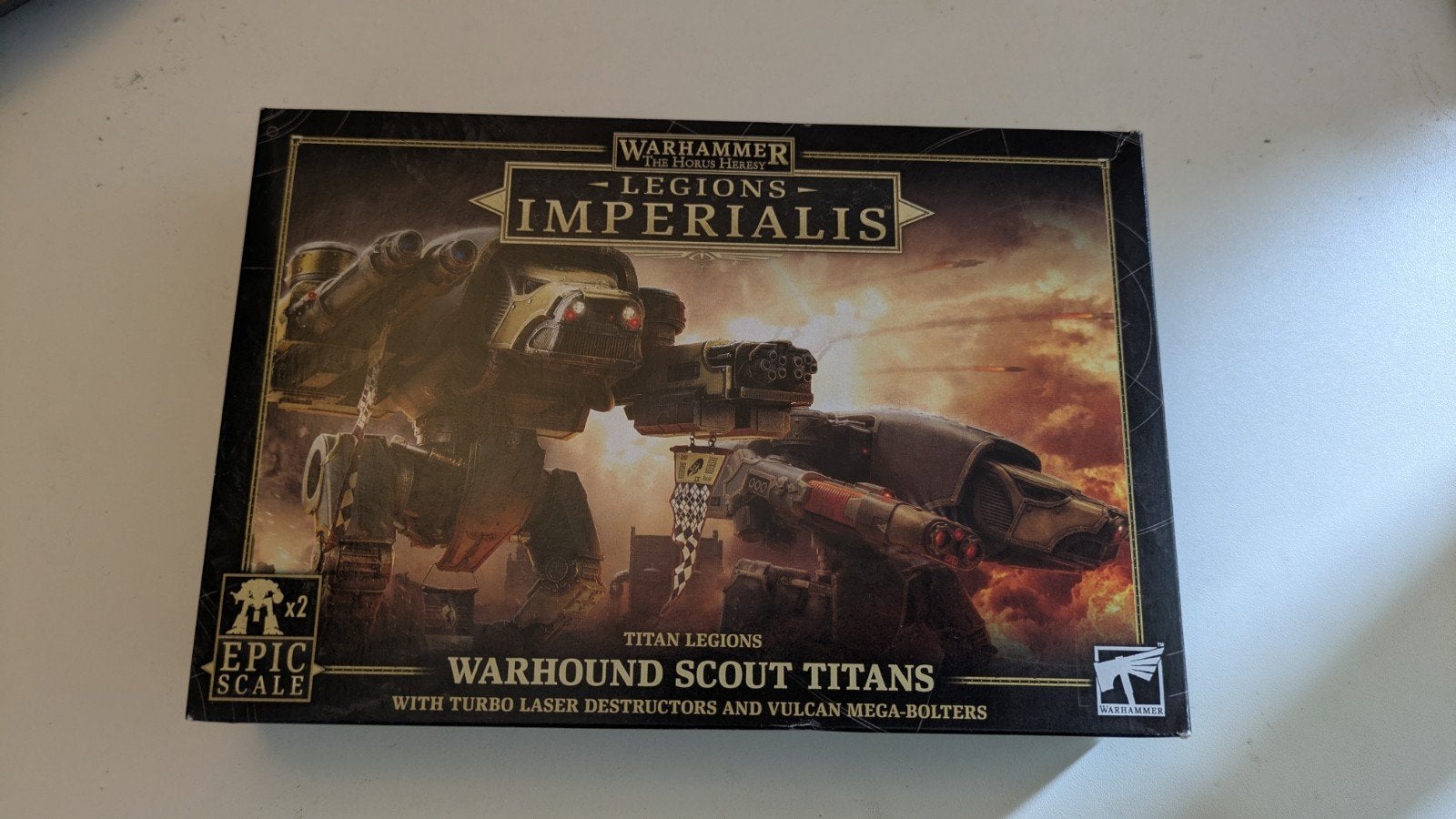 AT/LI Warhound Titans NoS, Ophalen of Verzenden, Nieuw, Warhammer, Figuurtje(s)