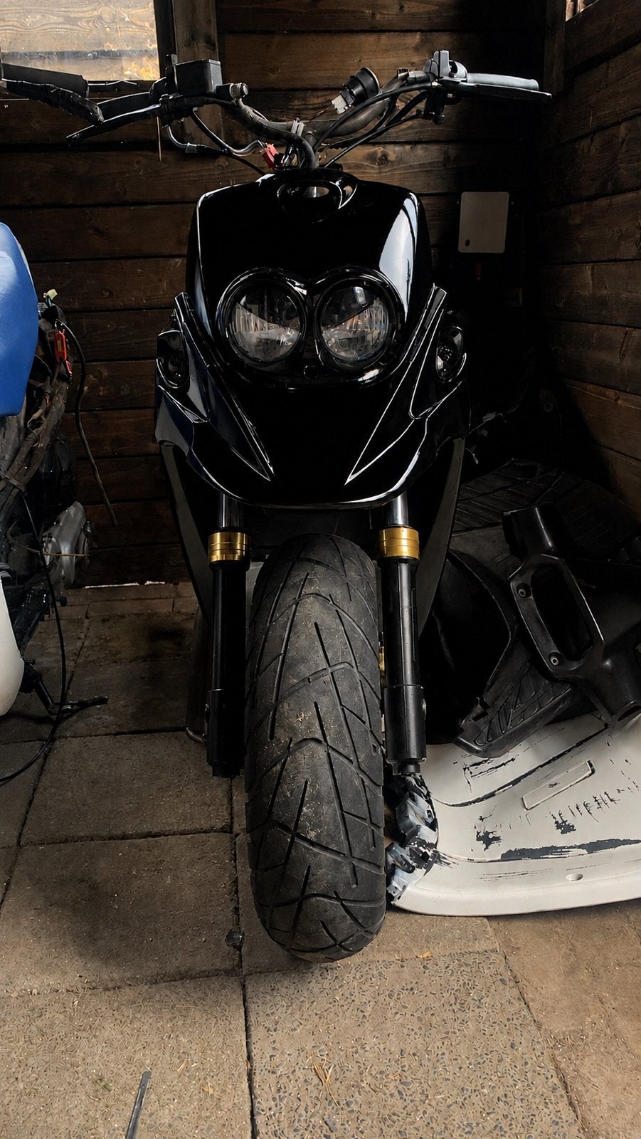 Yamaha Booster 70CC Geel kenteken Ruilen/Tekoop, Fietsen en Brommers, Scooters | Yamaha, Ophalen, Overige modellen, Maximaal 45 km/u