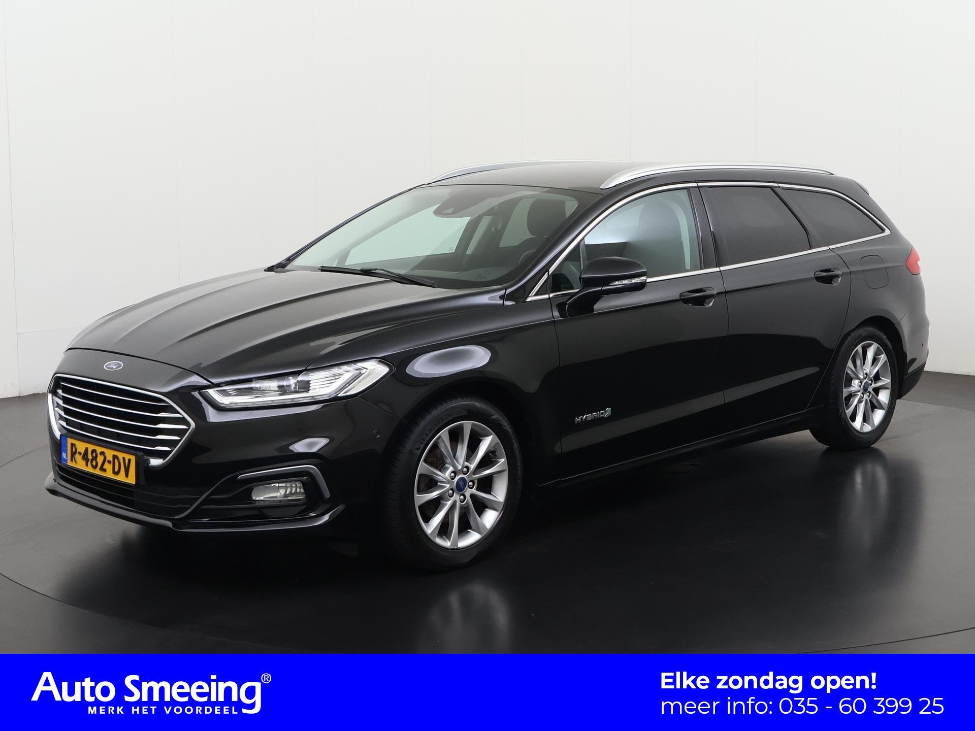 Ford Mondeo Wagon 2.0 IVCT HEV Titanium | Navigatie | Apple/, Automaat, Klanten@ford.com, Zwart, Stationwagon