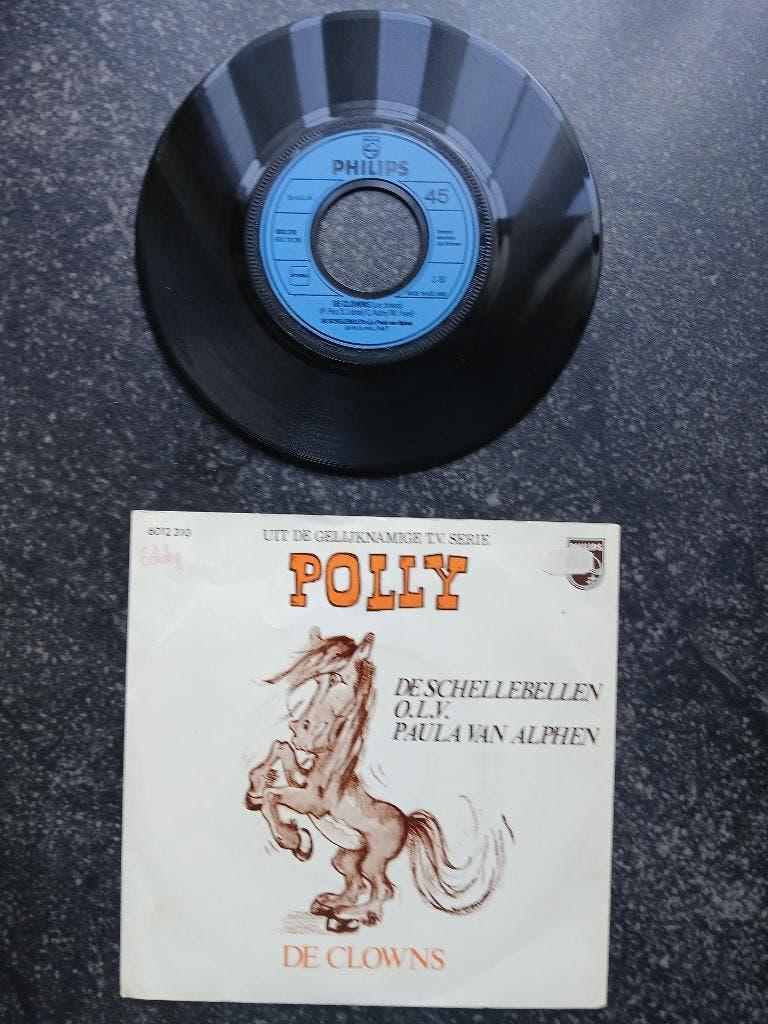 De Schellebellen o.l.v. Paula van Alphen - De Clowns (Polly), Cd's en Dvd's, Gebruikt, 7 inch, Ophalen of Verzenden, Nederlandstalig