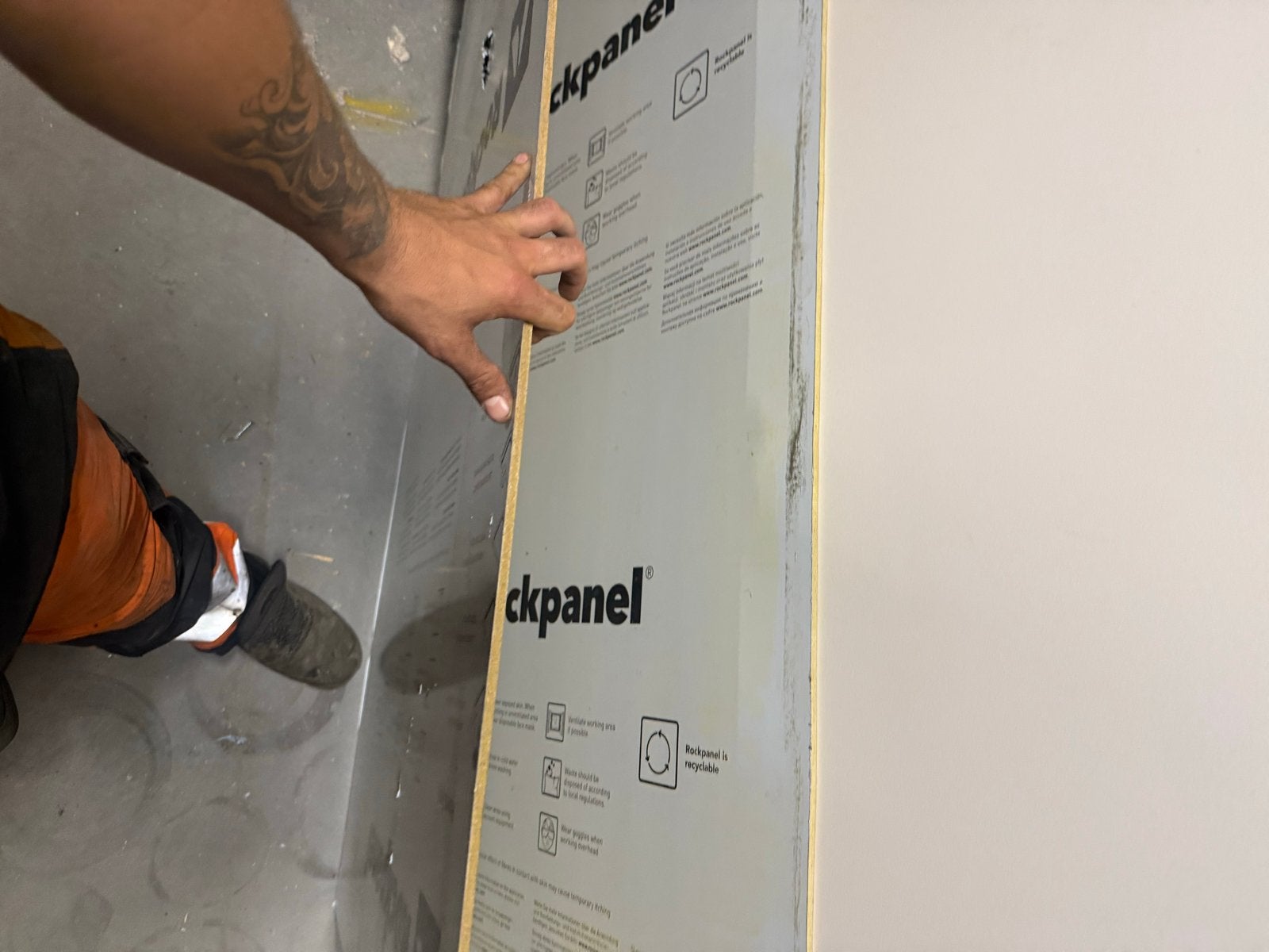 Rockpanel Antraciet Platen, Doe-het-zelf en Verbouw, Ophalen of Verzenden, Gebruikt, Overige materialen, Minder dan 20 mm