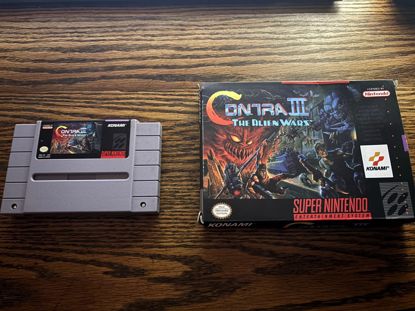 Contra III: The Alien Wars SNES - Compleet in doos, Shooter, 2 spelers, Eén computer, Ophalen of Verzenden