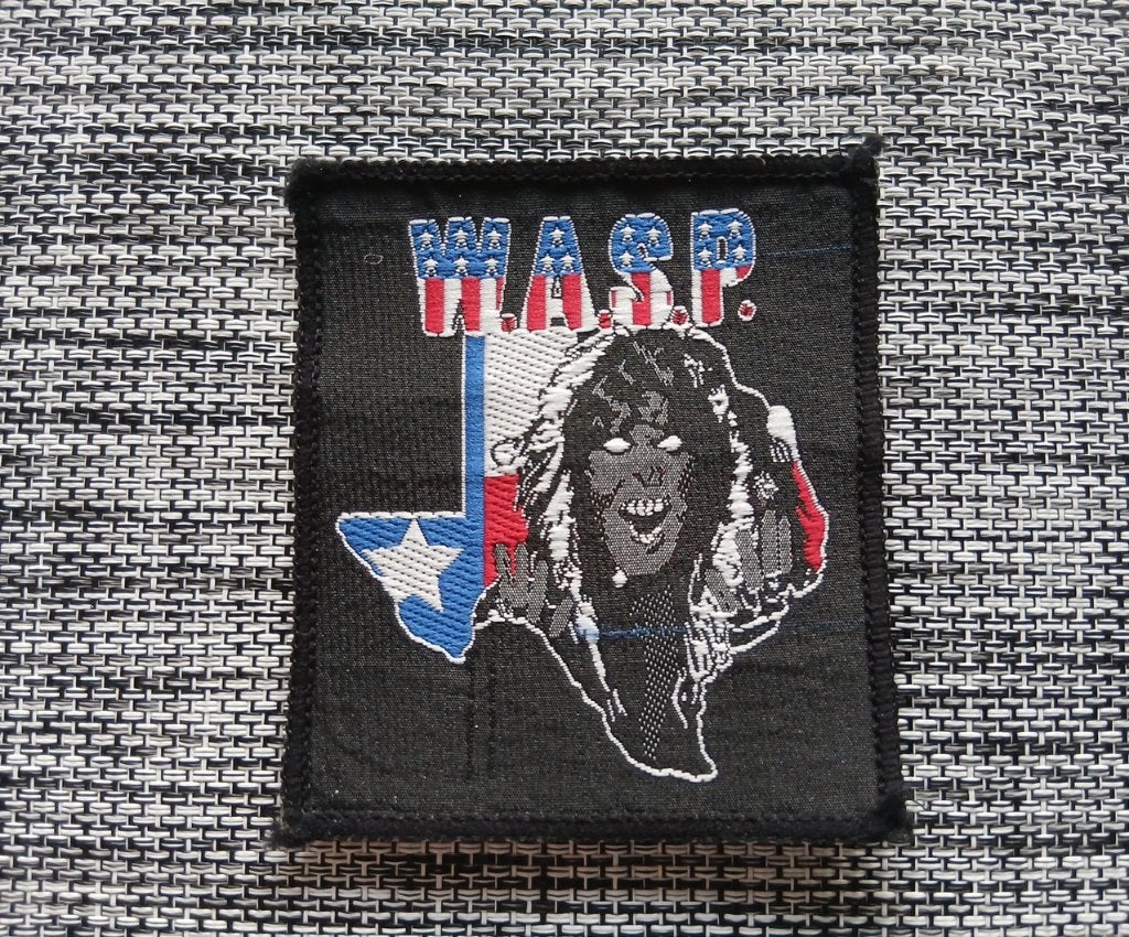 W.a.s.p. leuke blind in texas patch vintage w124 wasp, Ophalen of Verzenden, Nieuw, Kleding