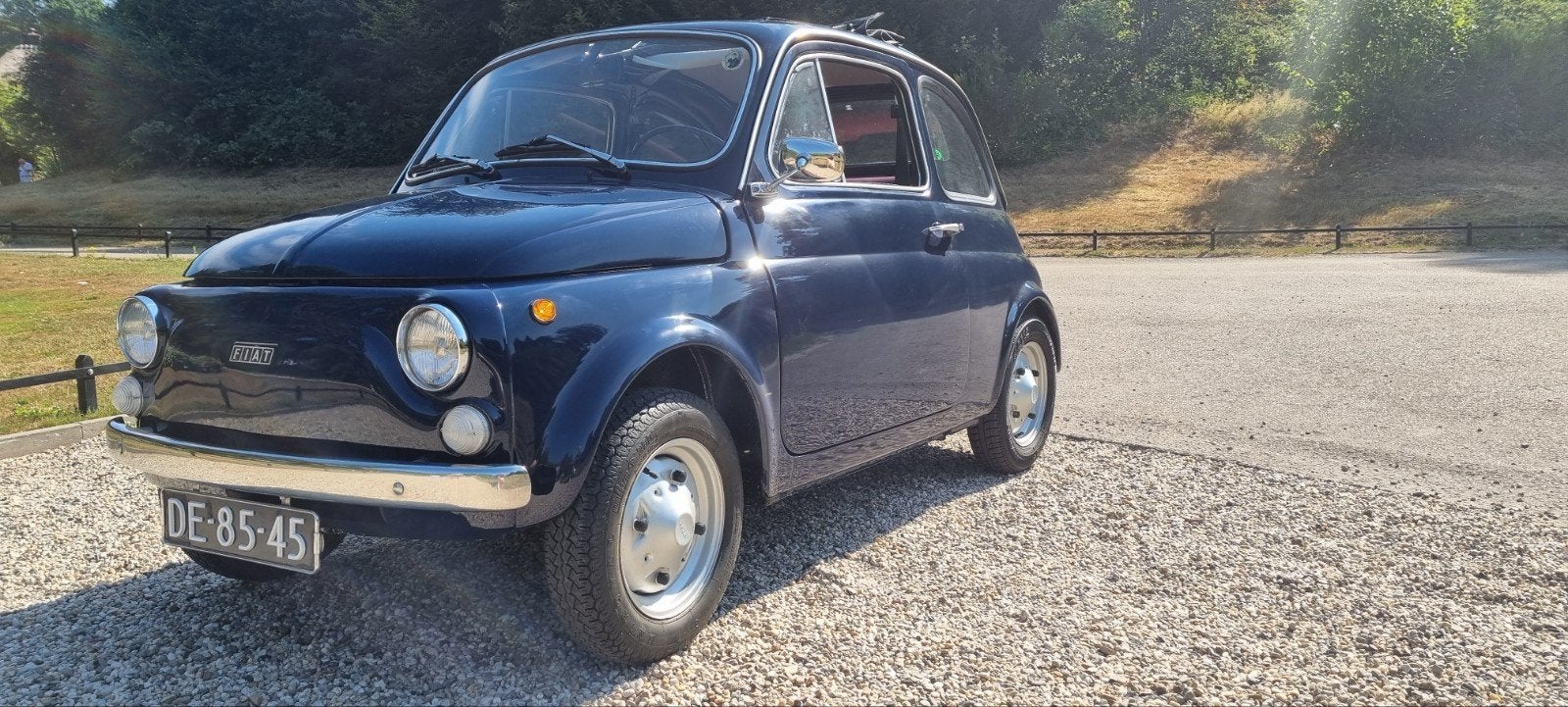 FIAT 500 R. te koop zeer nette oldtimer kleur blauw, foto 9