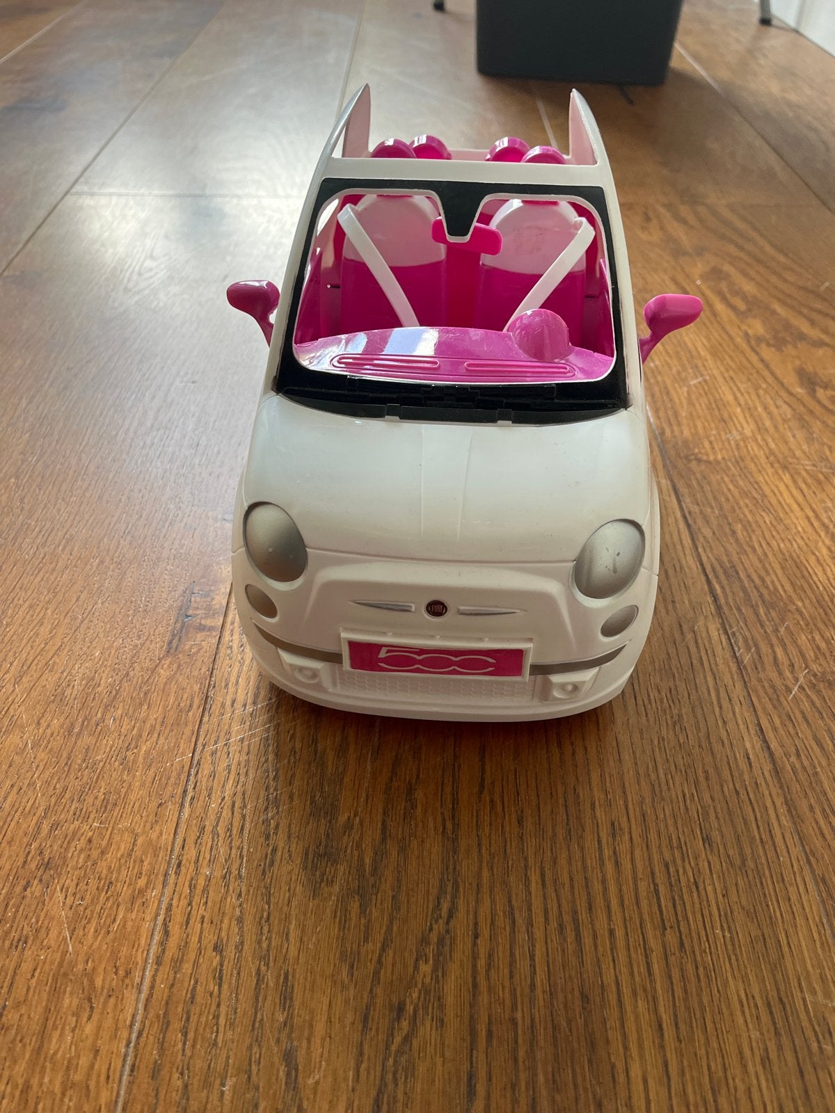 Fiat 500 speelgoedauto voor poppen, Ophalen, Gebruikt