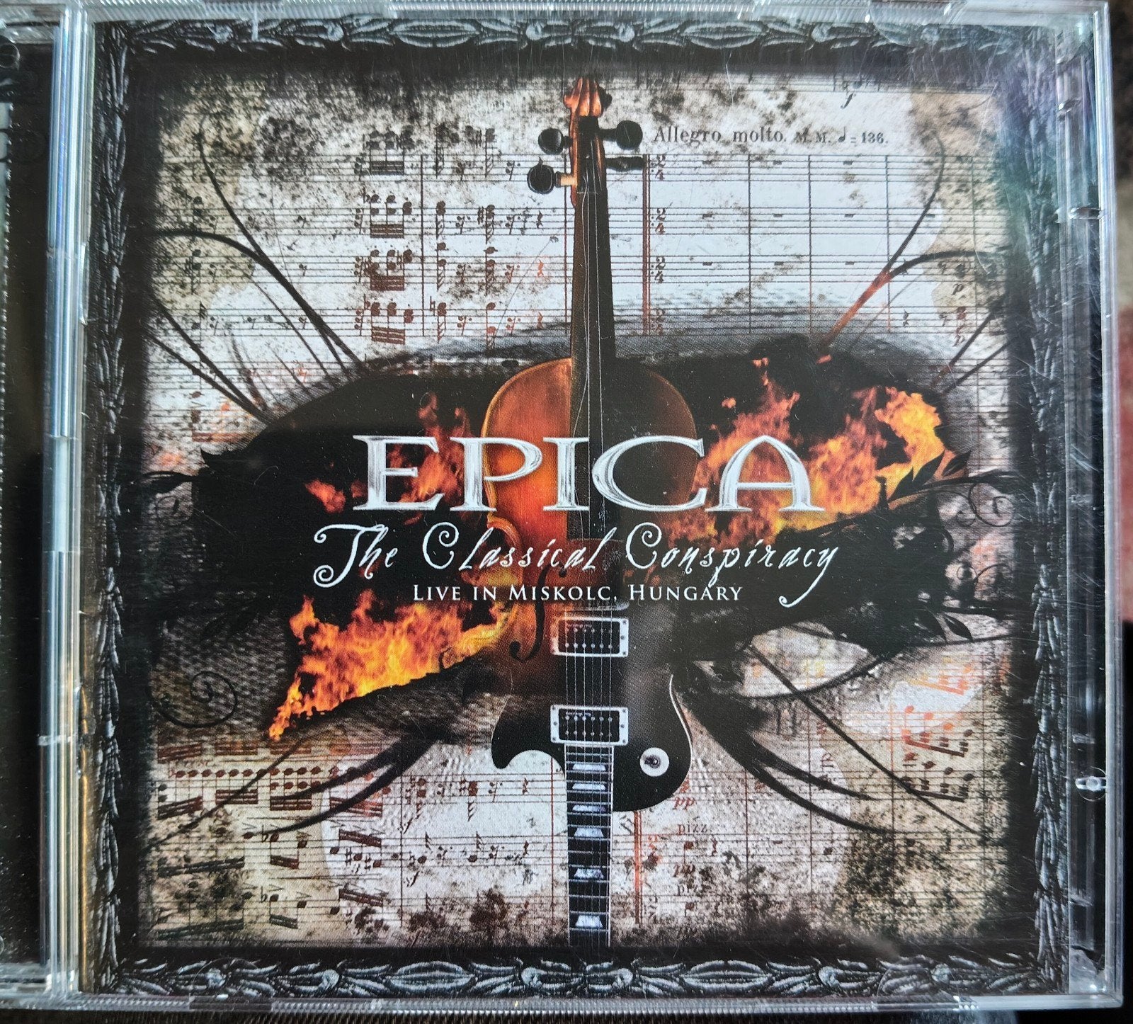 Epica - The Classical Conspiracy Live in Miskolc, Hungary, Heavy metal, Ophalen of Verzenden, Zo goed als nieuw, Live-album