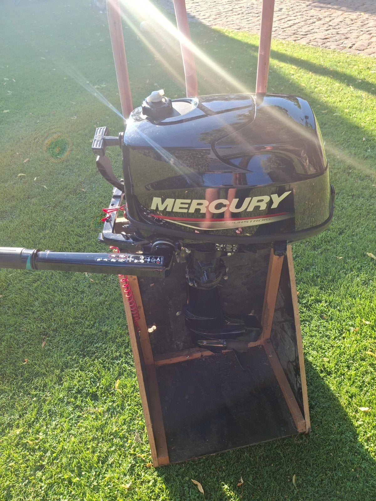 Mercury 6pk 4 takt.  Zeer goede staat, Ophalen, Zo goed als nieuw, Motor en Techniek, Motorboot