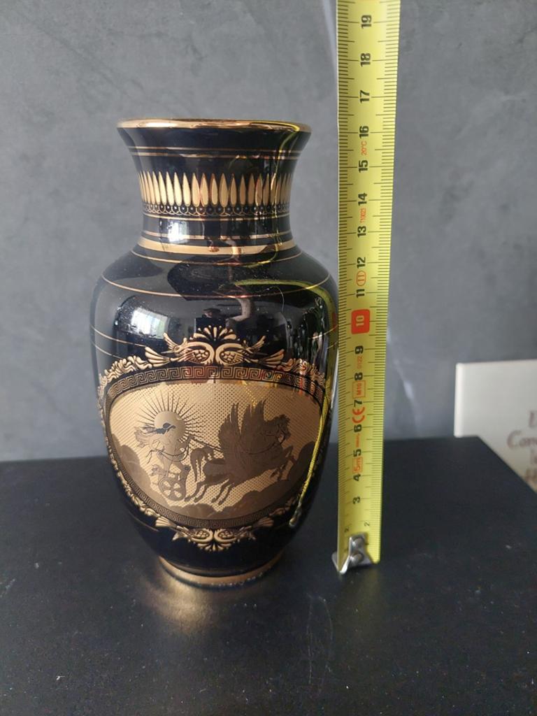 Vintage Griekse vaas, 24K goud, Antiek en Kunst, Verzenden