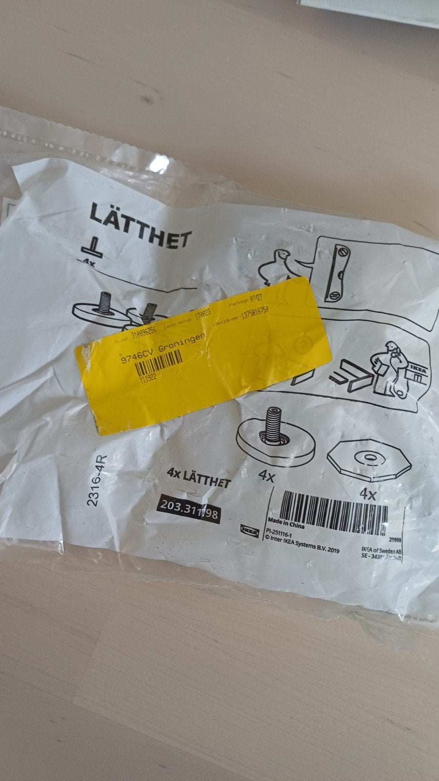 latthet stelpootjes ikea . stelpoten 4 stuks, Ophalen, Nieuw, 50 tot 100 cm, Minder dan 100 cm