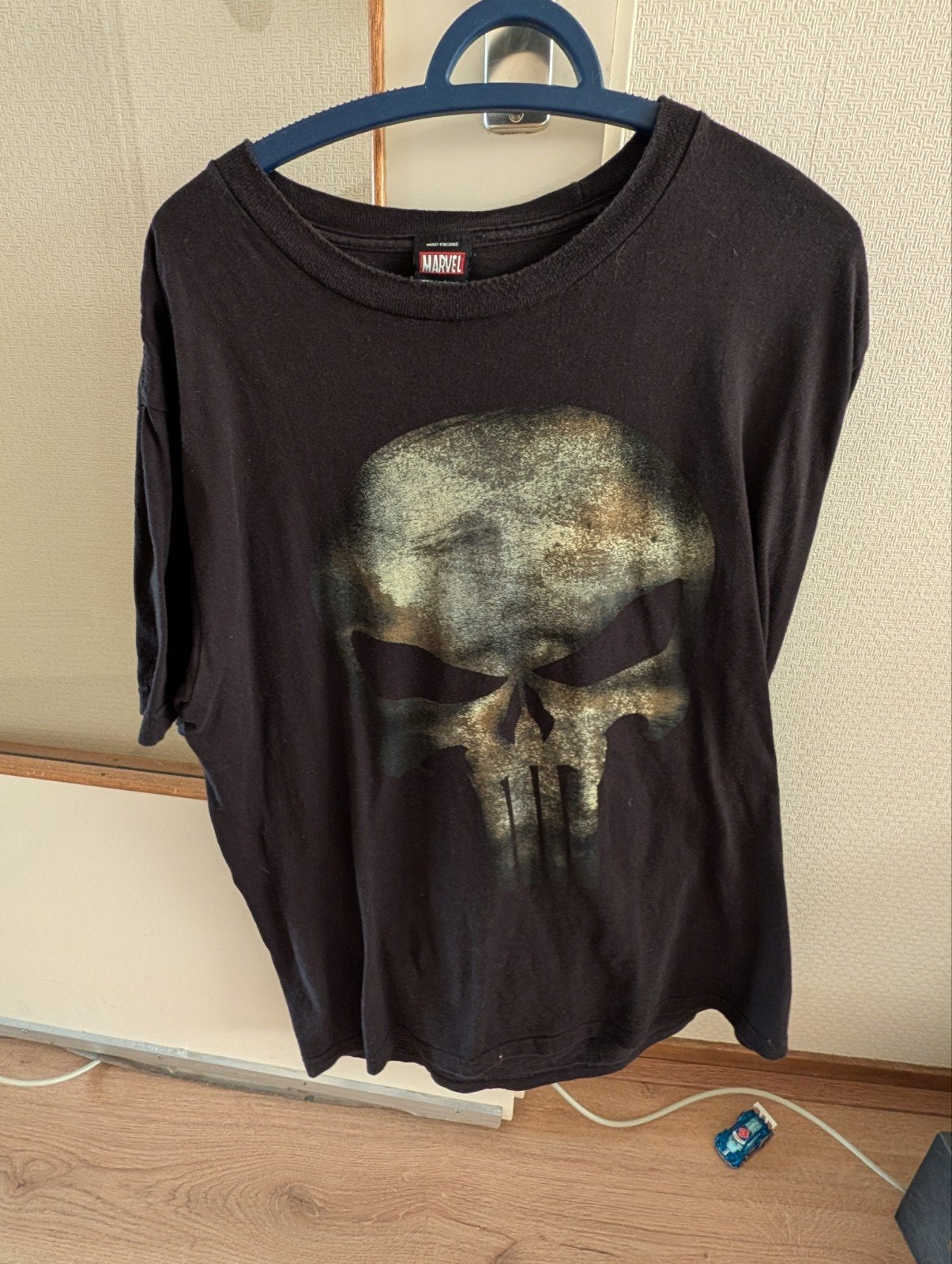 Marvel Mad Engine Y2K Punisher T-shirt, Marvel Mad Engine, Maat 52/54 (L), Zwart, Ophalen of Verzenden
