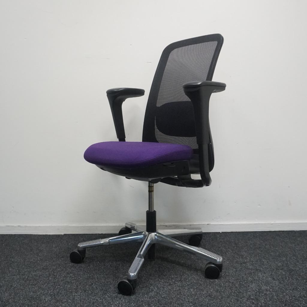 HÅG SoFi Mesh 7500 Bureaustoelen | Paars/Zwart | Ergonomisch