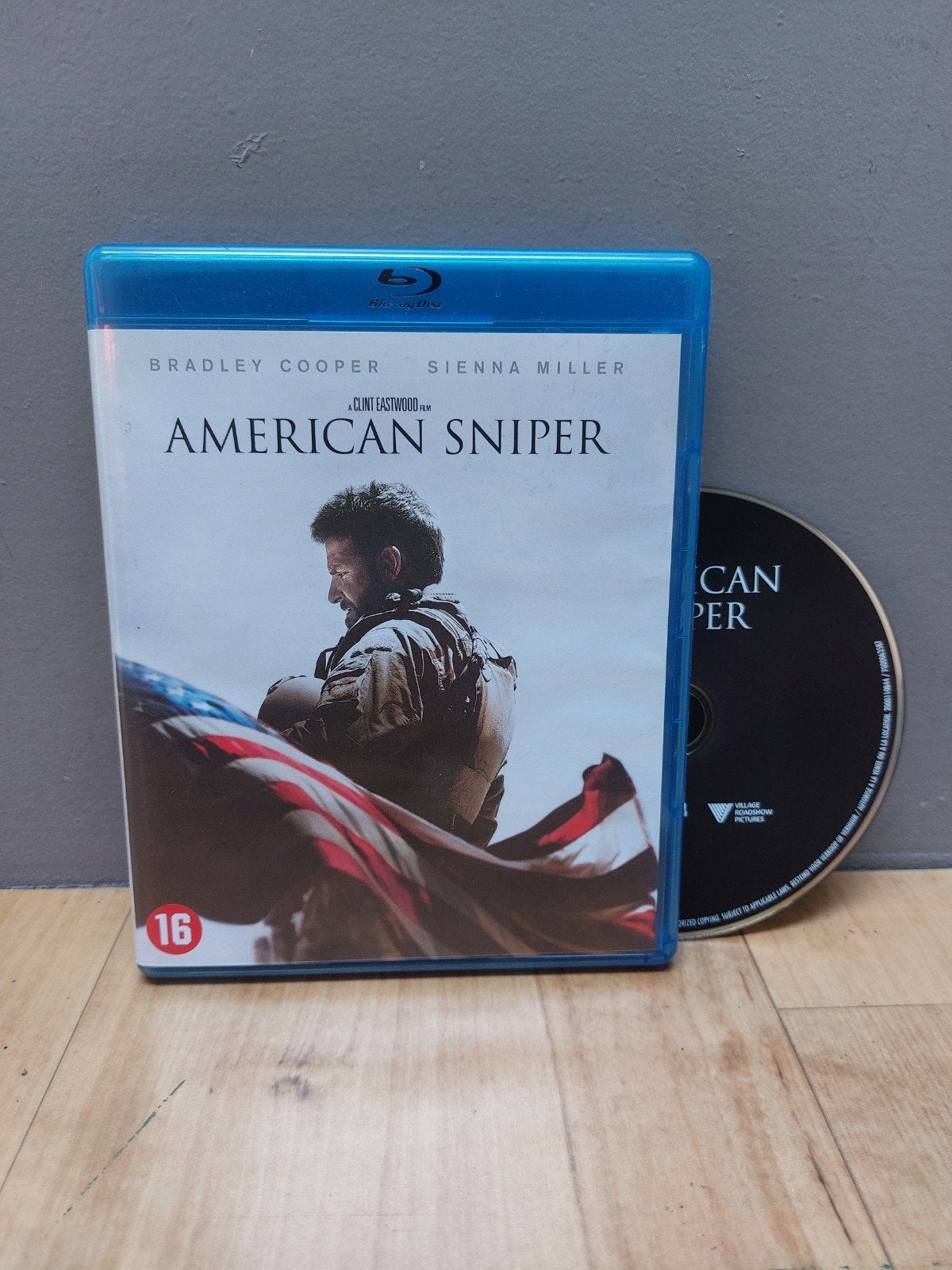 American Sniper (Blu-Ray), Ophalen of Verzenden, Zo goed als nieuw