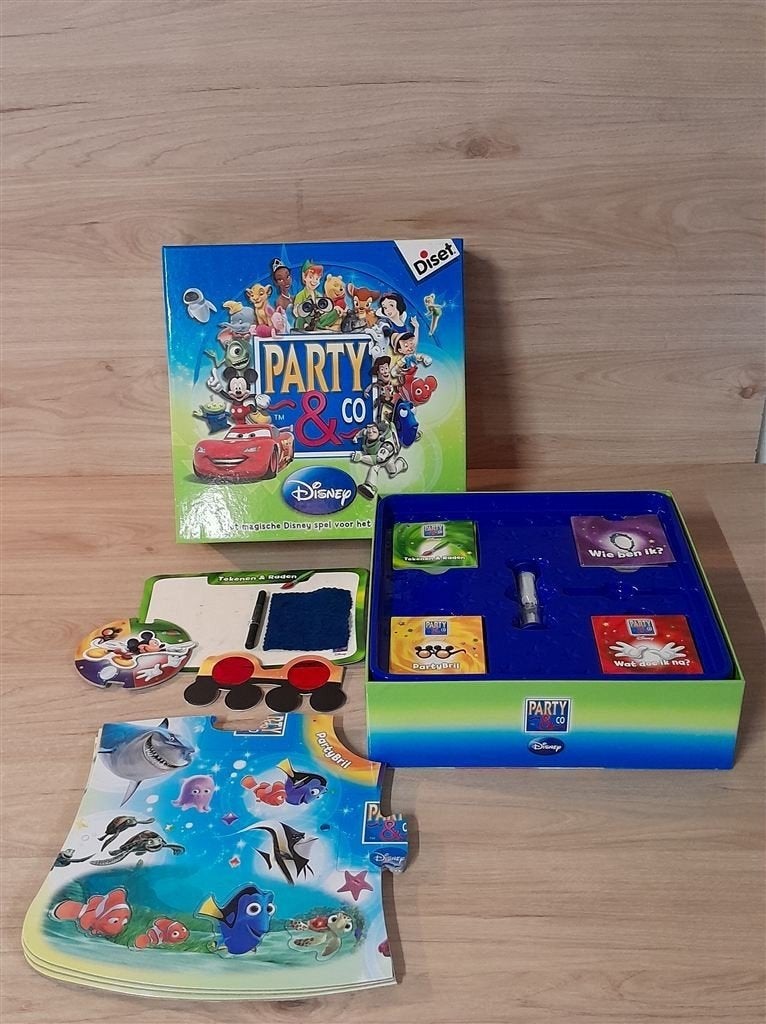 Party en co Disney Pixar - s5371, Verzenden, Zo goed als nieuw