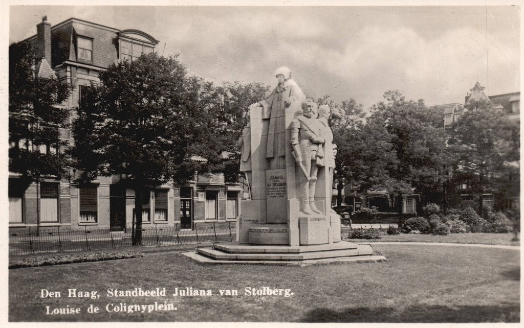 Den Haag, Louise de Colignyplein (1934) 131642, Ophalen of Verzenden, 1920 tot 1940, Gelopen, Zuid-Holland