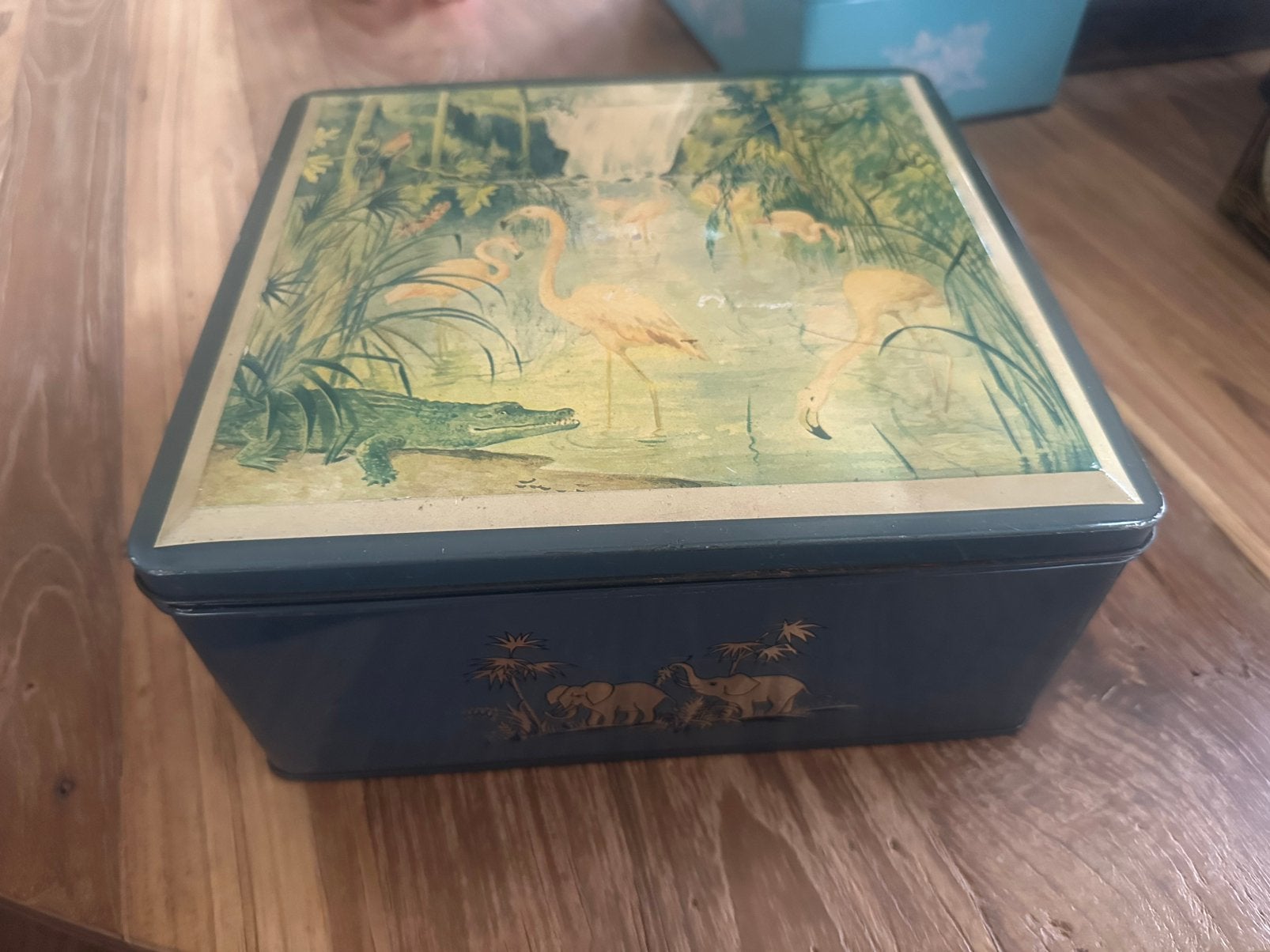 Vintage Van Melle blik – ca. jaren 50/60, Ophalen of Verzenden, Zo goed als nieuw