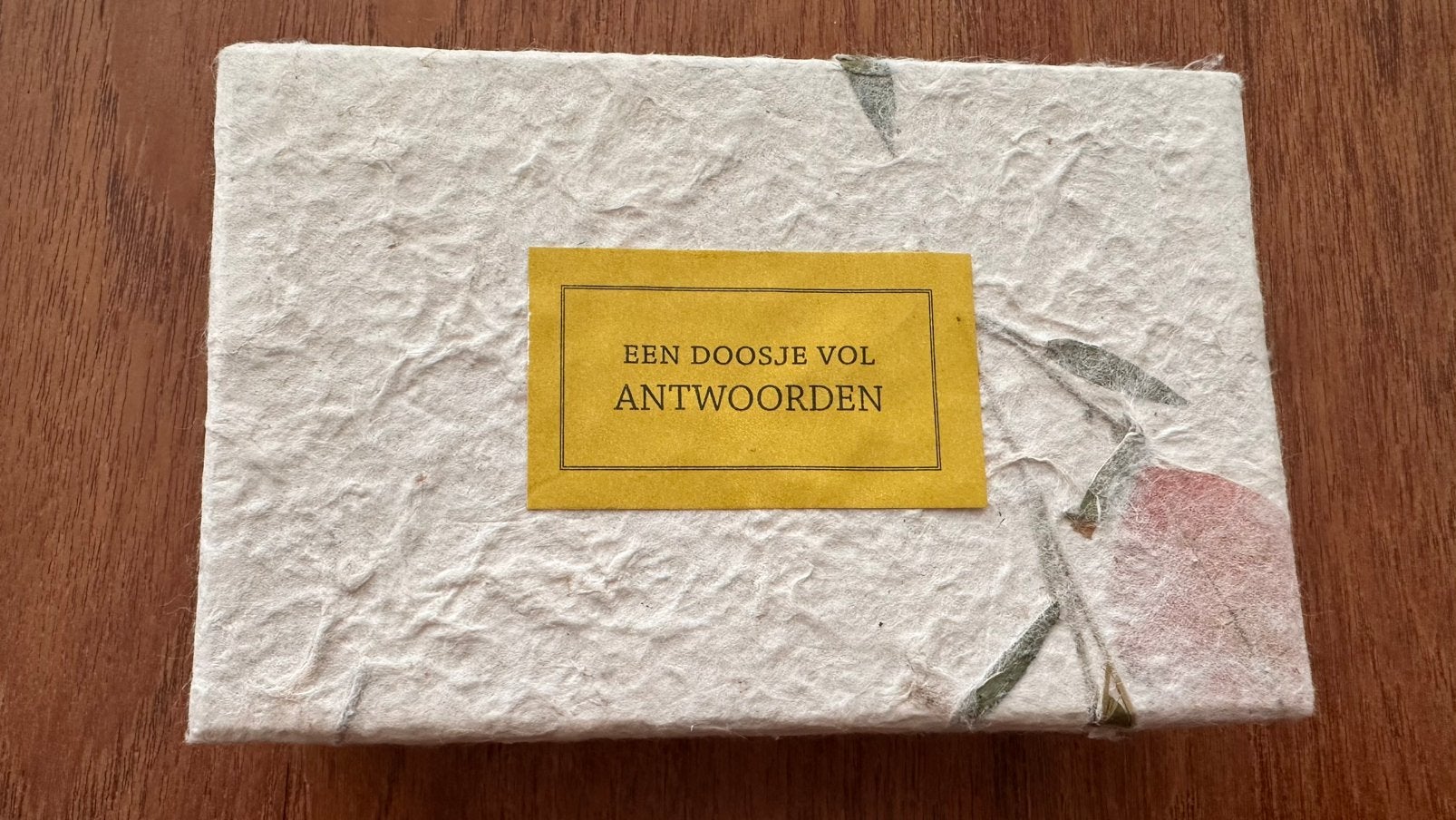 Een doosje vol ANTWOORDEN, Boeken, Esoterie en Spiritualiteit, Ophalen, Zo goed als nieuw, Tarot of Kaarten leggen, Overige typen