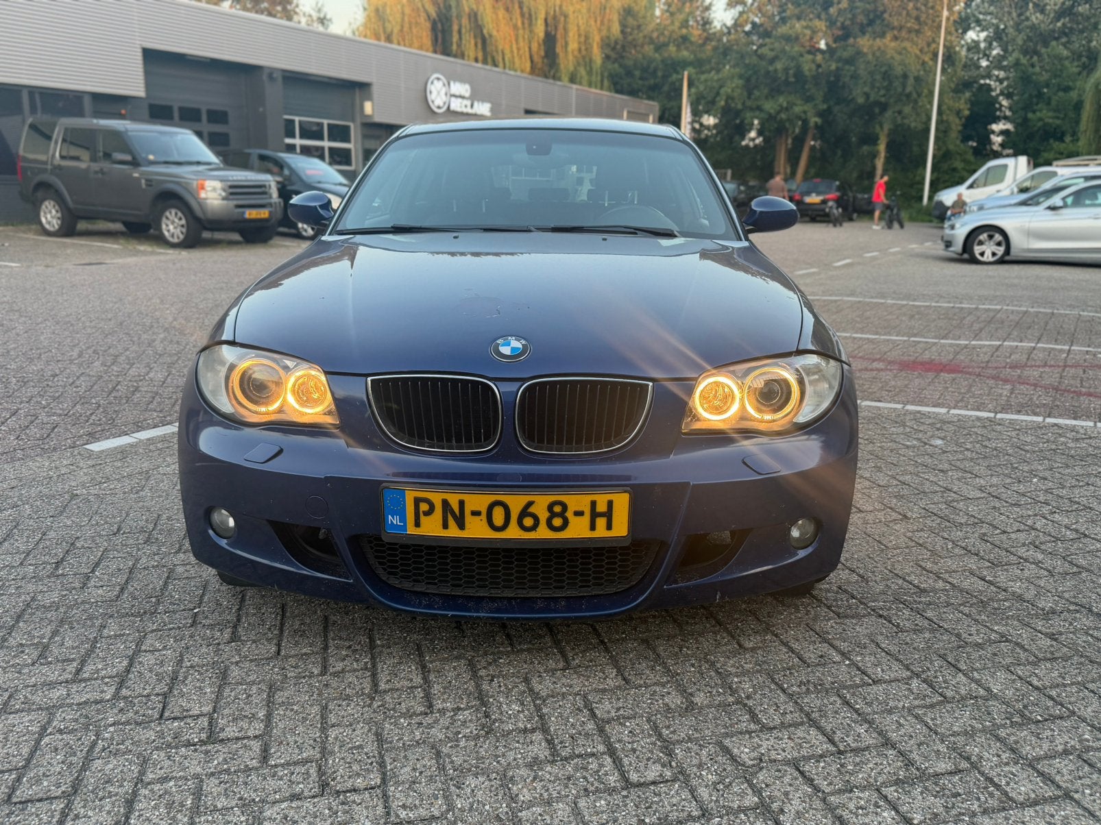 BMW 1-Serie 2.0 118I 3DR 2007 Blauw MPakket Nw Apk Nap, Auto's, BMW, 1-Serie, Achterwielaandrijving, 1995 cc, Geïmporteerd