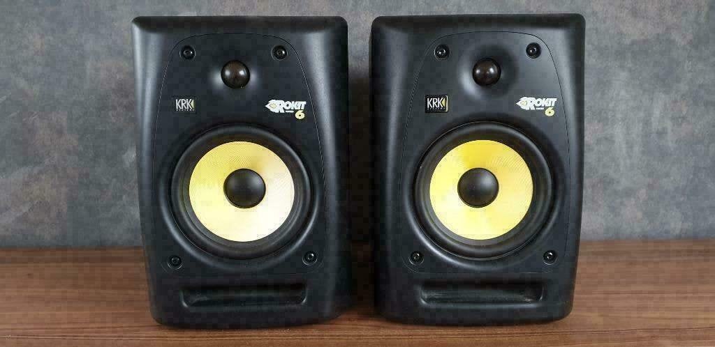 2x KRK Rokit 6 G2 studio monitoren speakers 4 5 7 8 RP6 HS7, Audio, Tv en Foto, Luidsprekers, Overige merken, Studiomonitor, Ophalen of Verzenden
