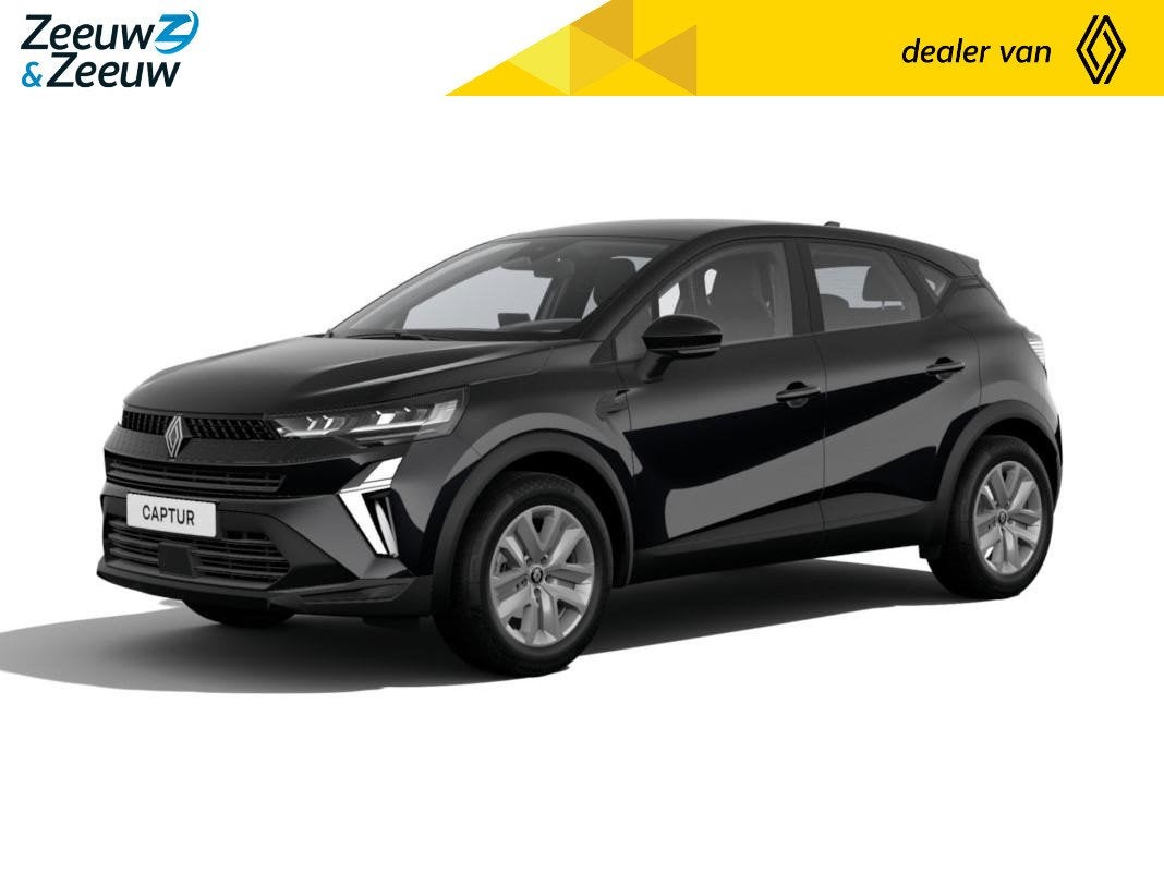 Renault Captur (Zeeuw & Zeeuw Private Lease Actie v.a. € 4, Auto's, Stof, 1789 cc, Zwart, Bedrijf