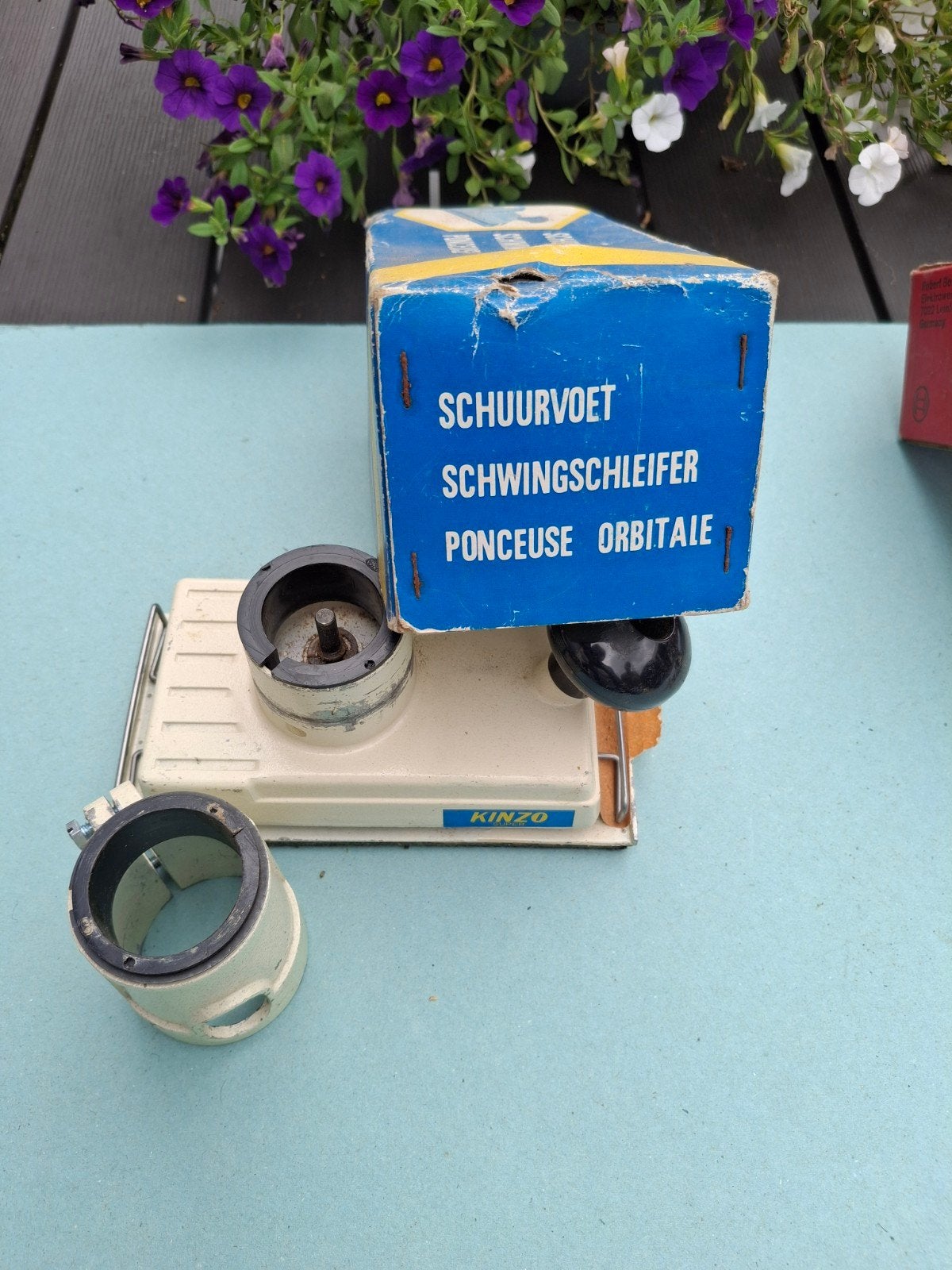 Schuurvoet voor boormachine - Kinzo, Ophalen of Verzenden