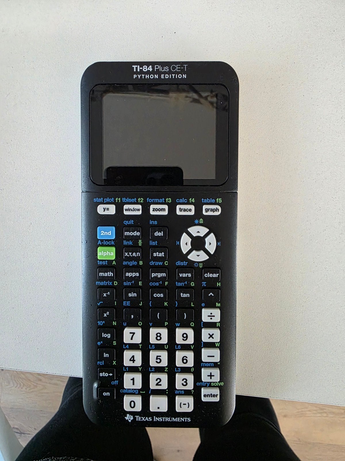Teras instruments TI-84 Plus CE-T python edition, Ophalen of Verzenden, Grafische rekenmachine, Zo goed als nieuw