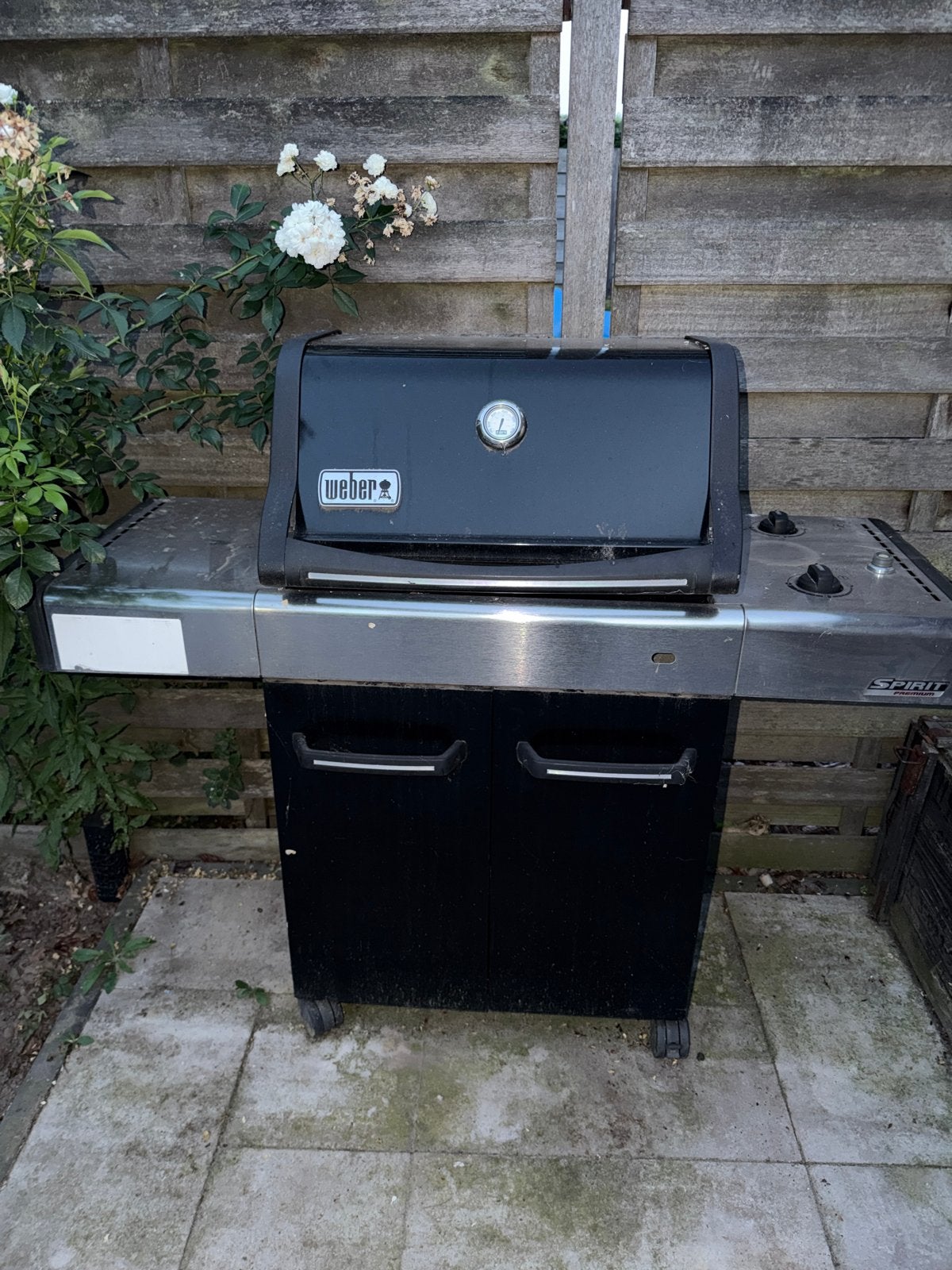 Weber Spirit gasbarbecue, Ophalen, Gebruikt
