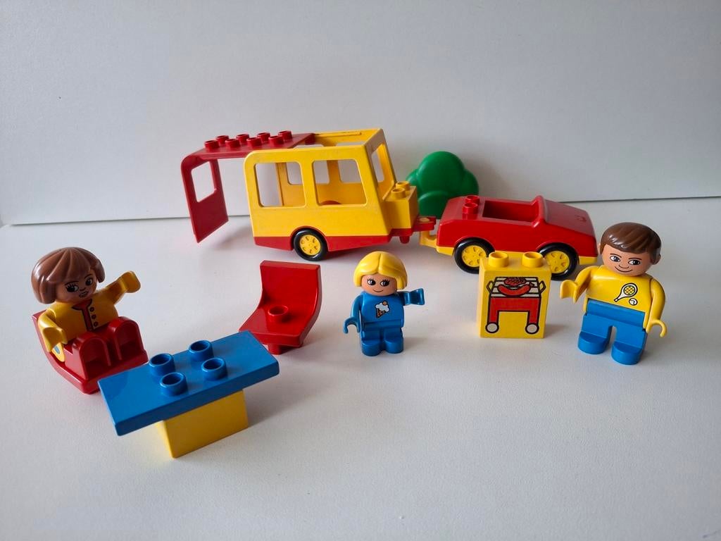 Duplo 2630. Op vakantie. Complete set uit 1990., Ophalen of Verzenden, Zo goed als nieuw, Duplo