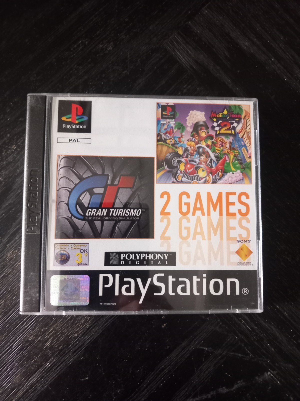 PlayStation 1: Gran Turismo & Motor Toon Grand Prix 2, Gebruikt, Racen en Vliegen, Eén computer, Ophalen of Verzenden