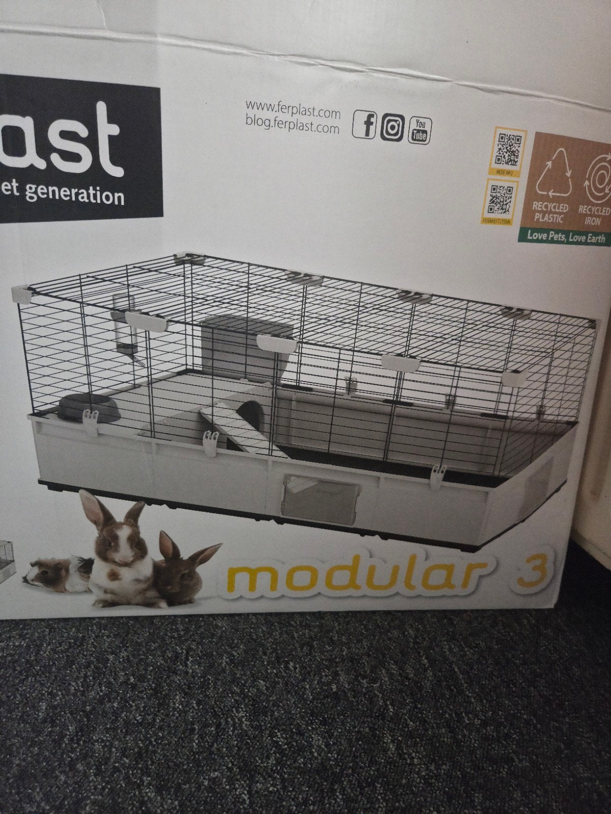 Cavia bak tekoop, Ophalen